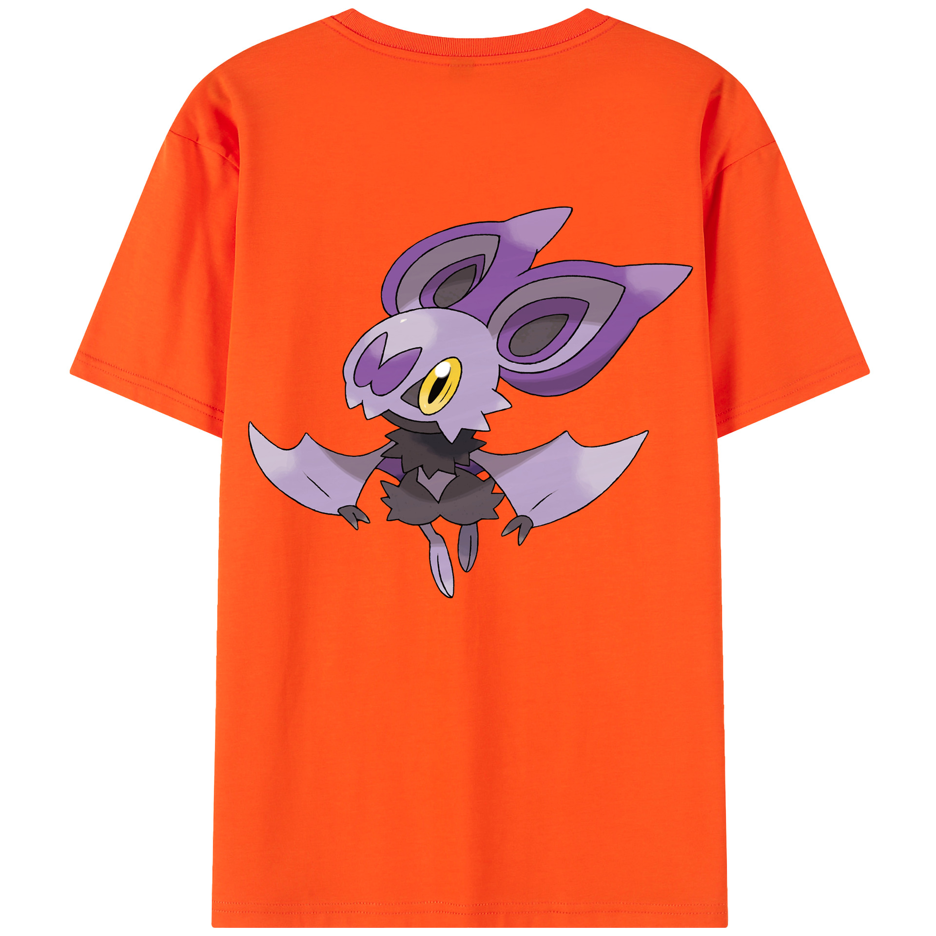 （画像用） ポケットモンスター Pokémon 綿100％半袖Tシャツ（背面プリント）