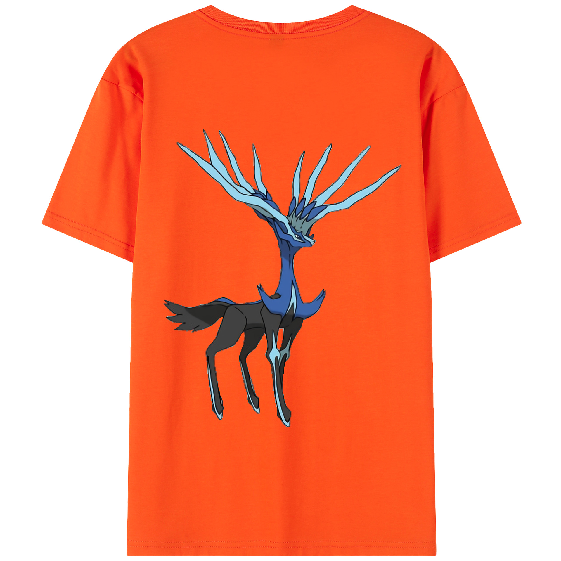 （画像用） ポケットモンスター Pokémon 綿100％半袖Tシャツ（背面プリント）