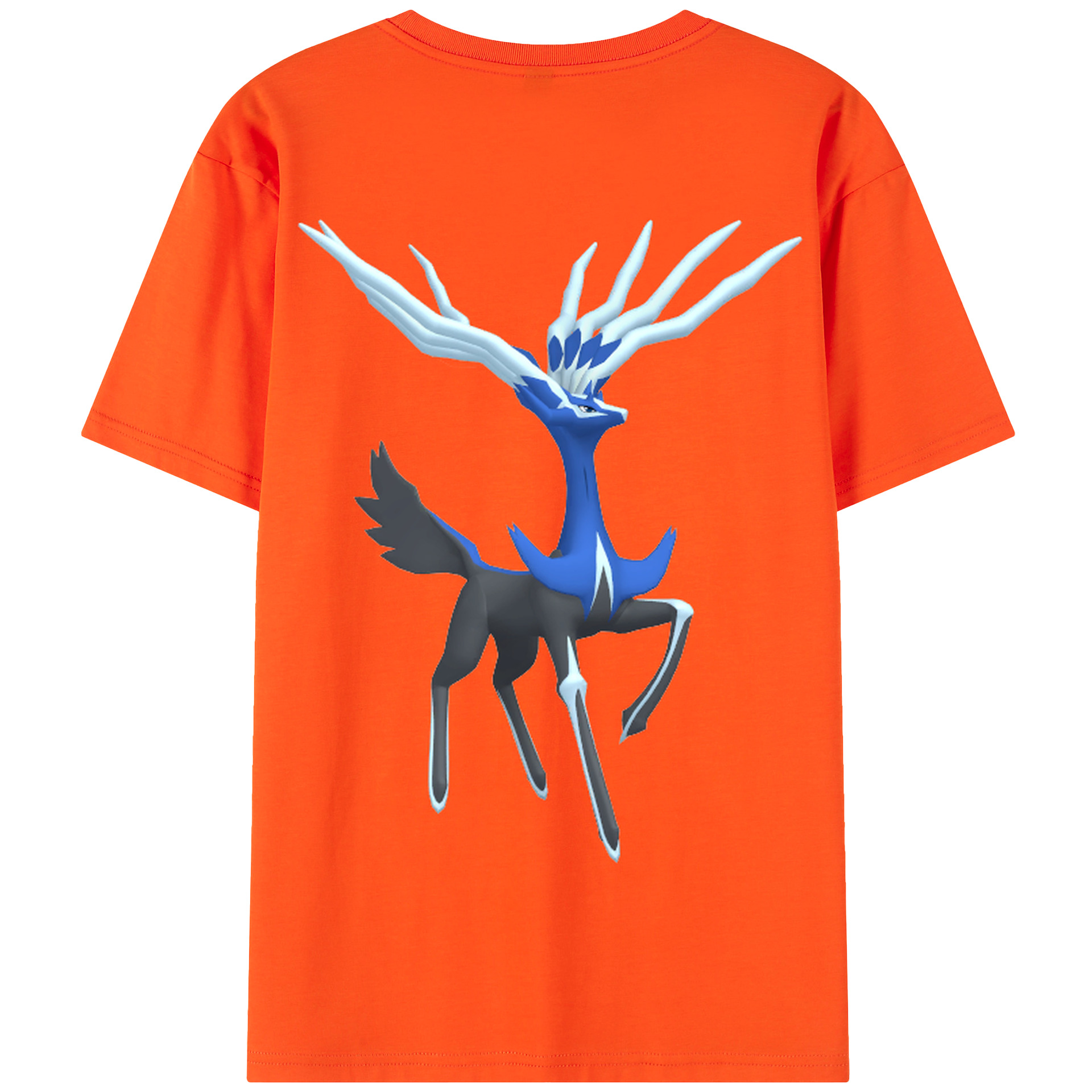 （画像用） ポケットモンスター Pokémon 綿100％半袖Tシャツ（背面プリント）