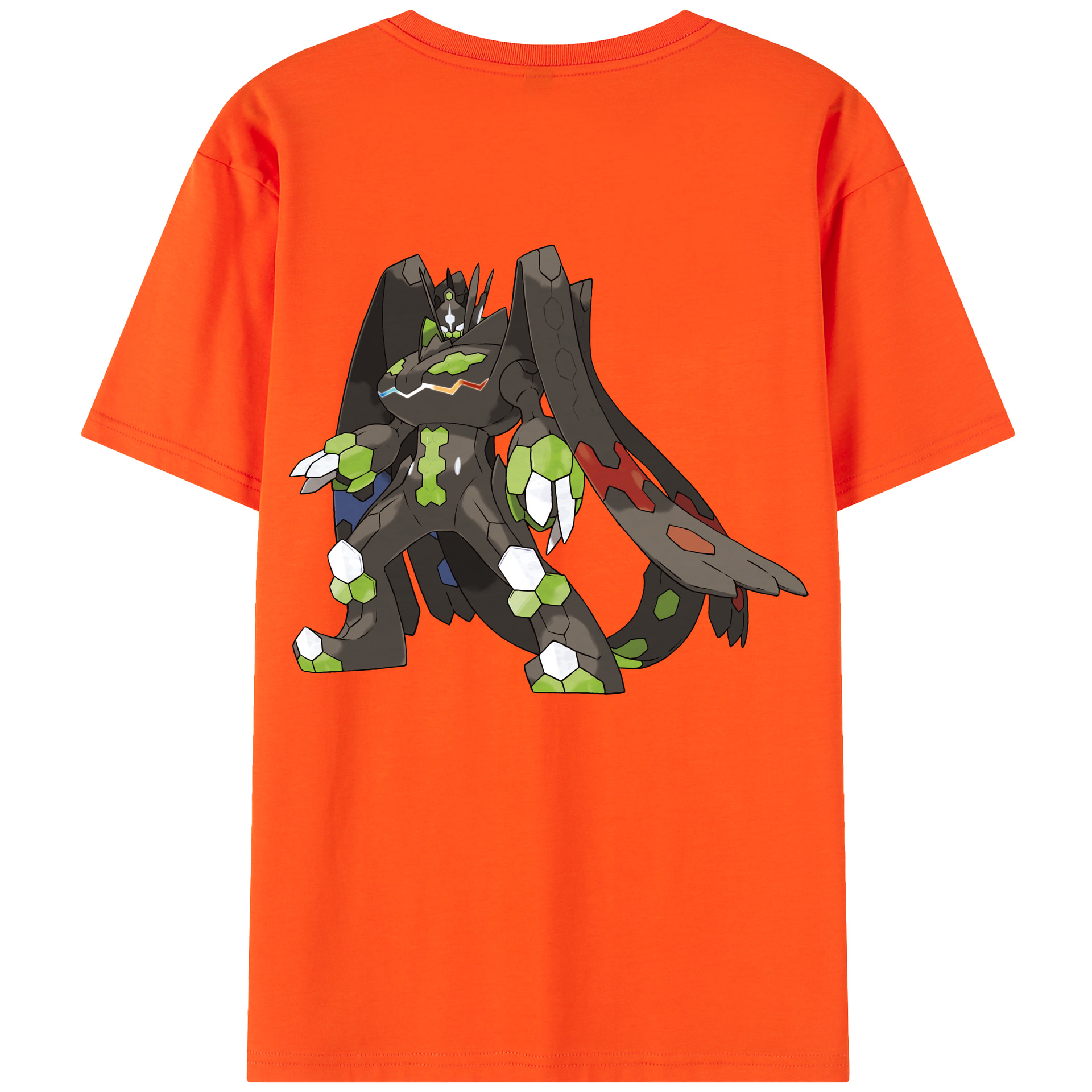 （画像用） ポケットモンスター Pokémon 綿100％半袖Tシャツ（背面プリント）