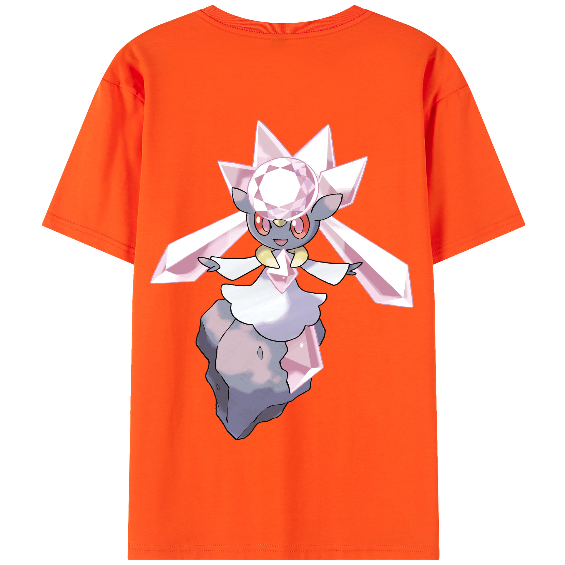 （画像用） ポケットモンスター Pokémon 綿100％半袖Tシャツ（背面プリント）