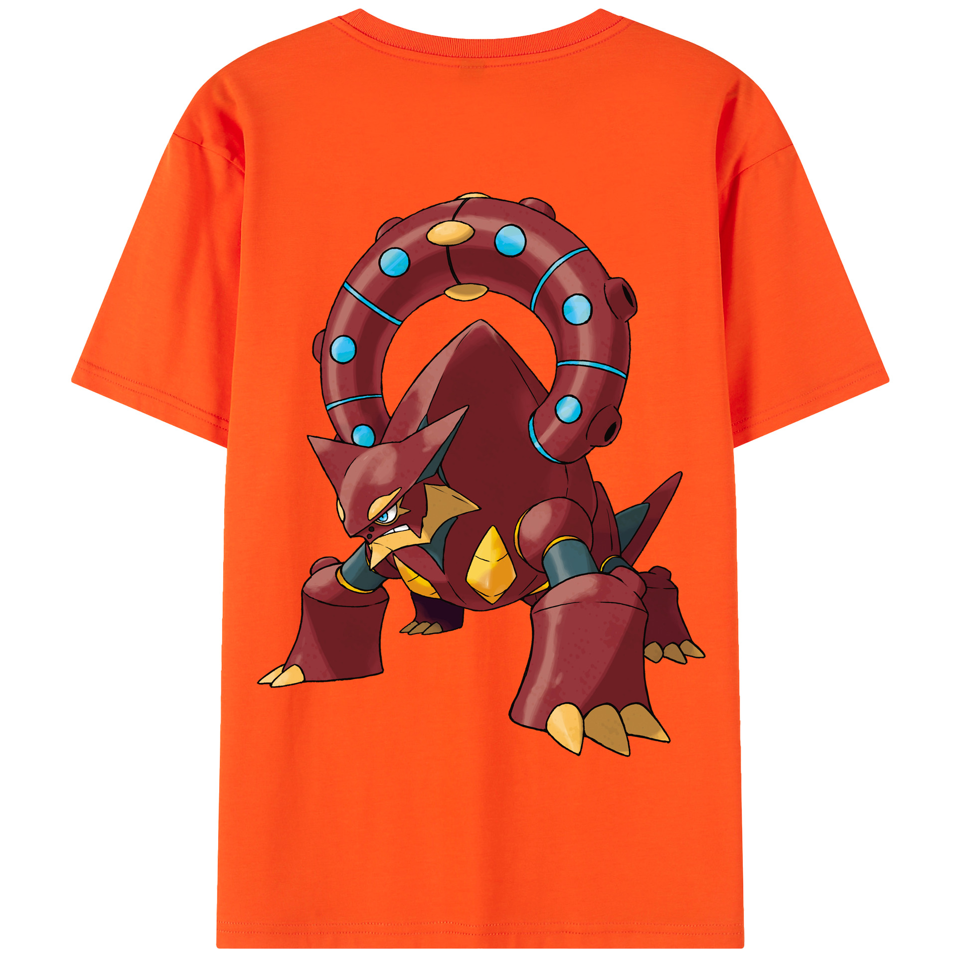 （画像用） ポケットモンスター Pokémon 綿100％半袖Tシャツ（背面プリント）