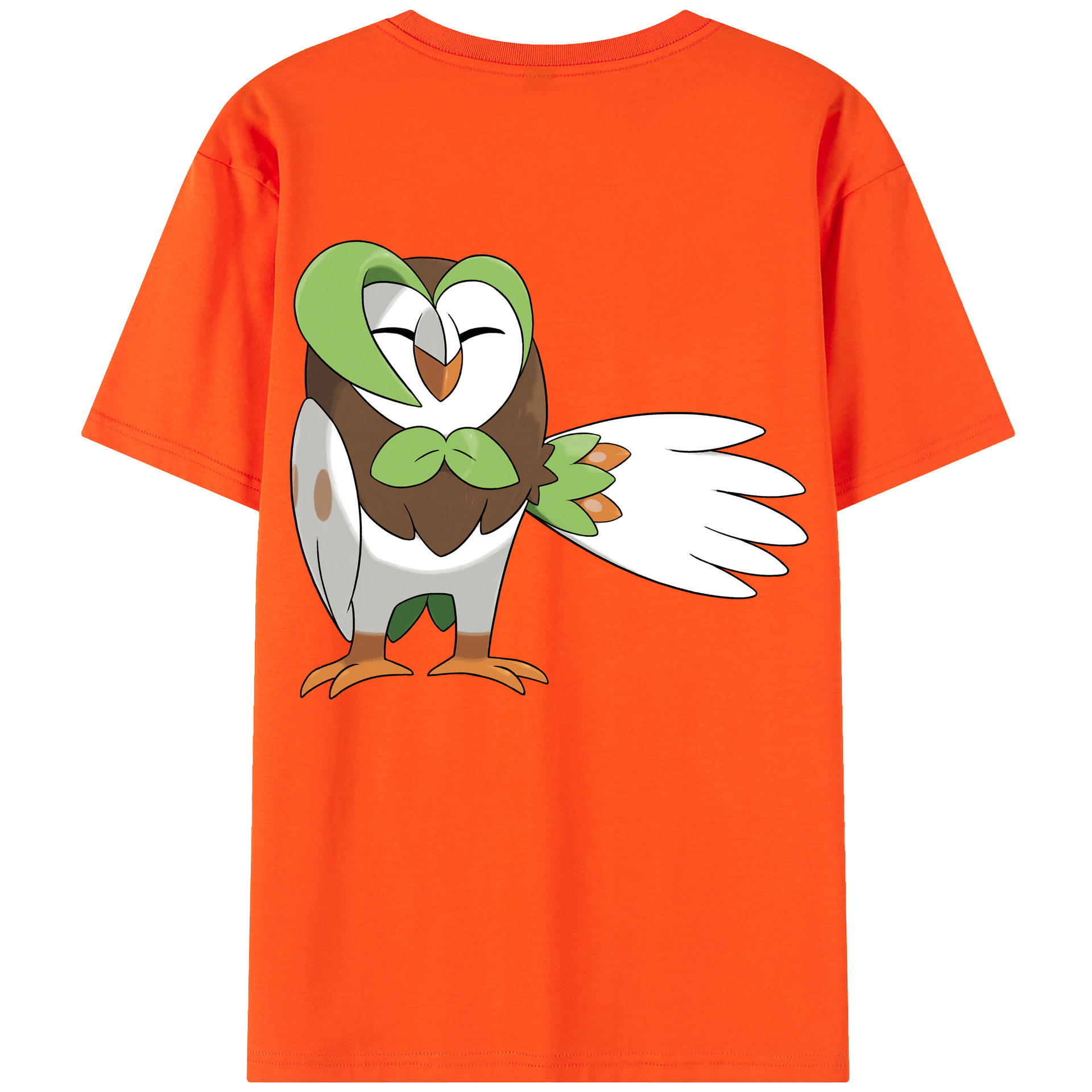 （画像用） ポケットモンスター Pokémon 綿100％半袖Tシャツ（背面プリント）