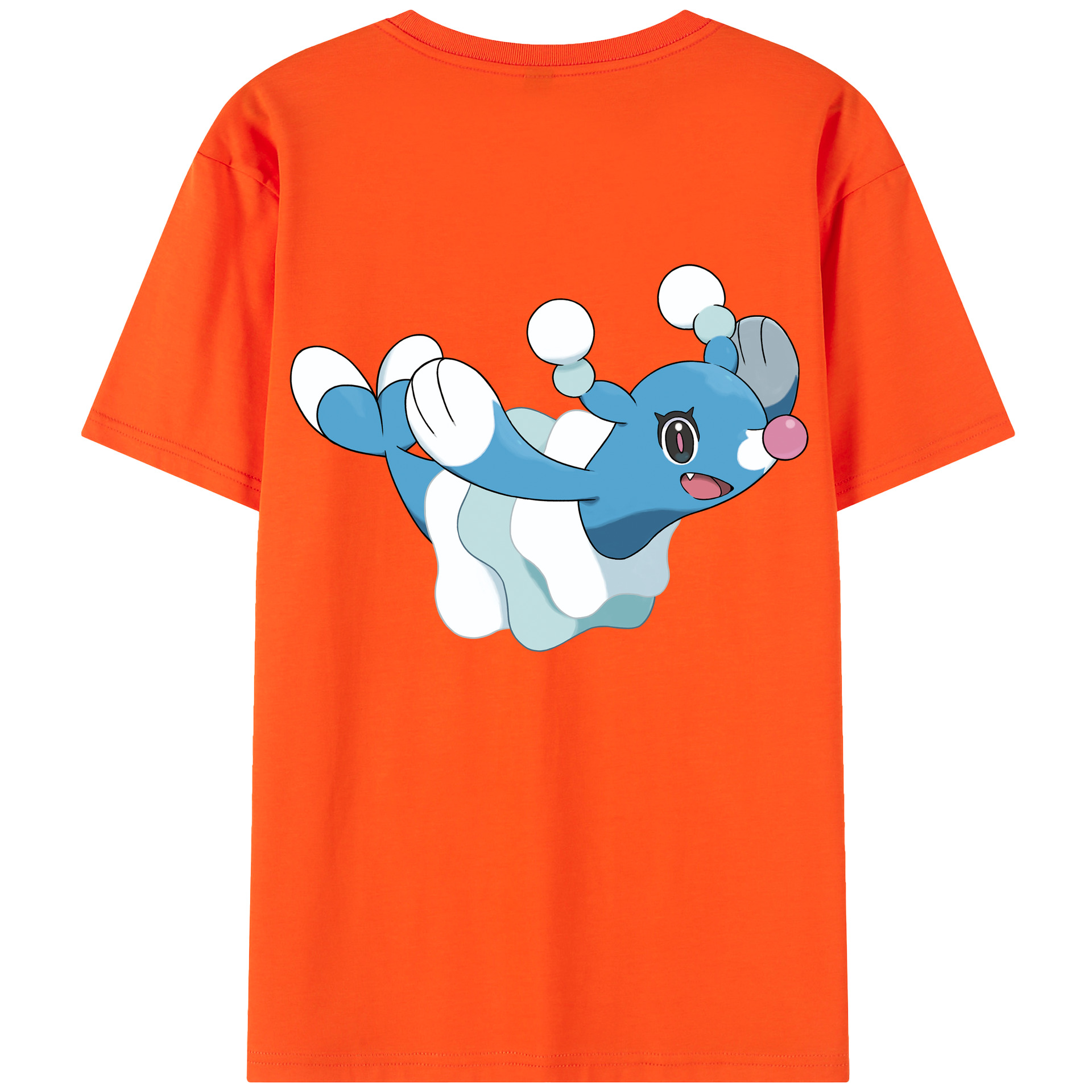 （画像用） ポケットモンスター Pokémon 綿100％半袖Tシャツ（背面プリント）