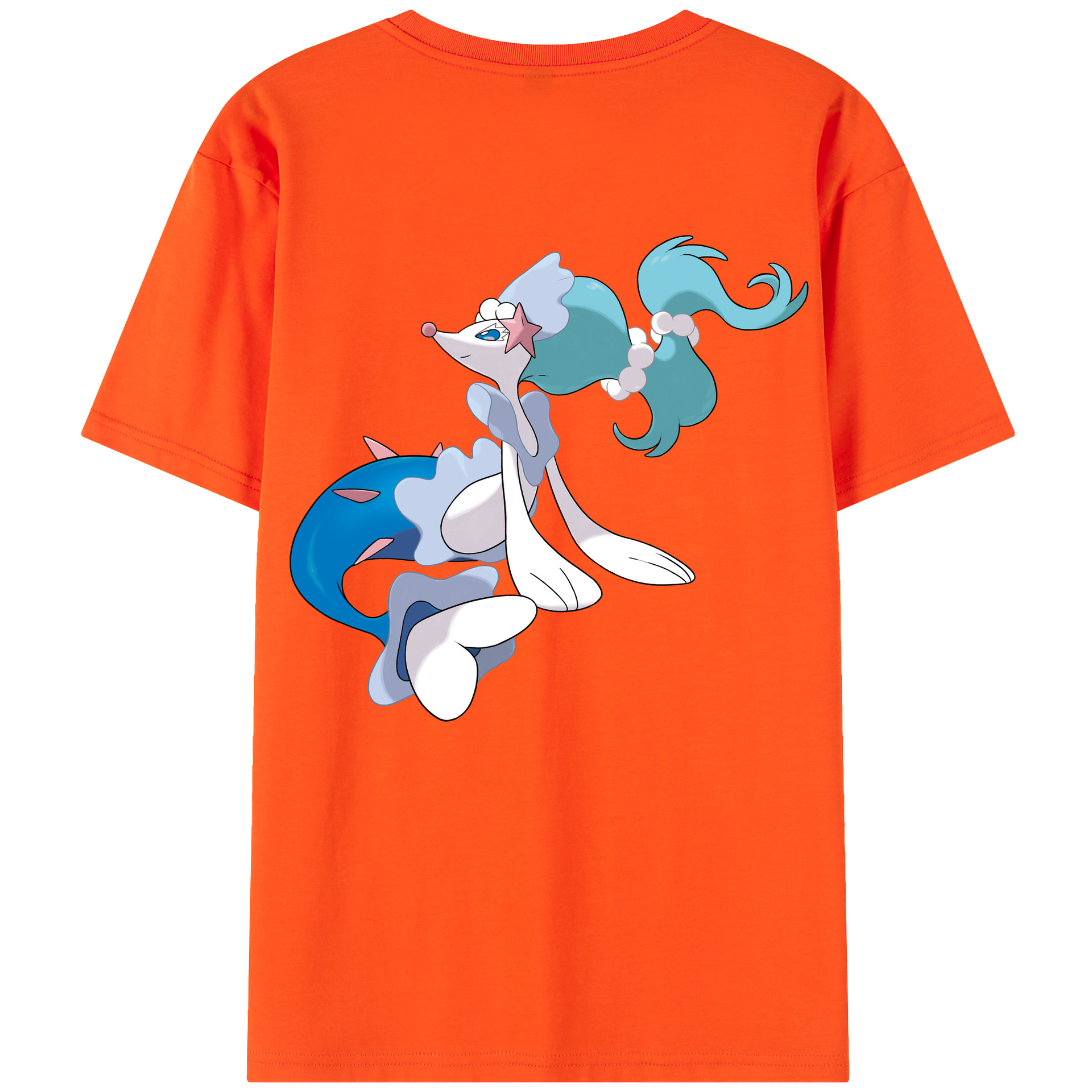 （画像用） ポケットモンスター Pokémon 綿100％半袖Tシャツ（背面プリント）