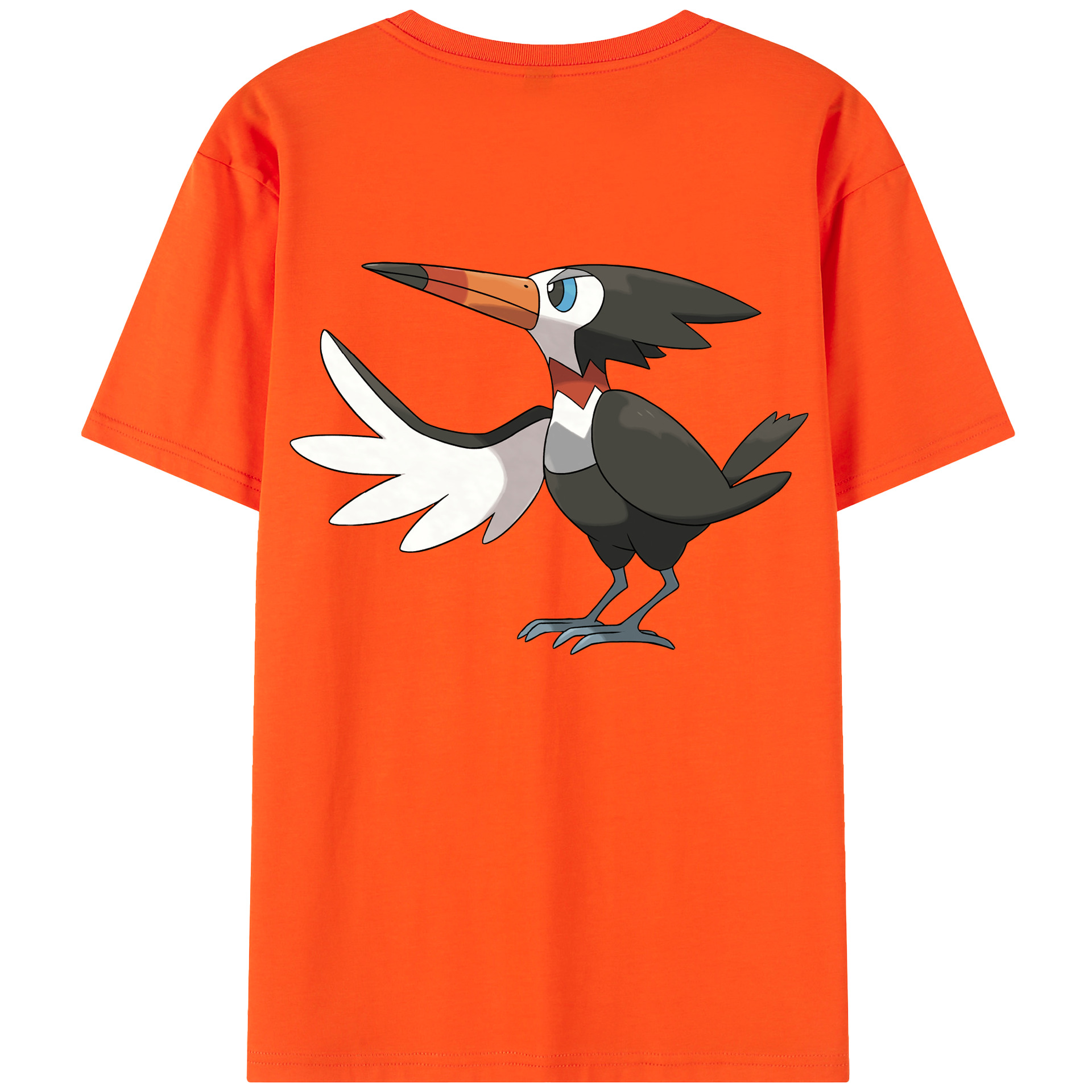 （画像用） ポケットモンスター Pokémon 綿100％半袖Tシャツ（背面プリント）
