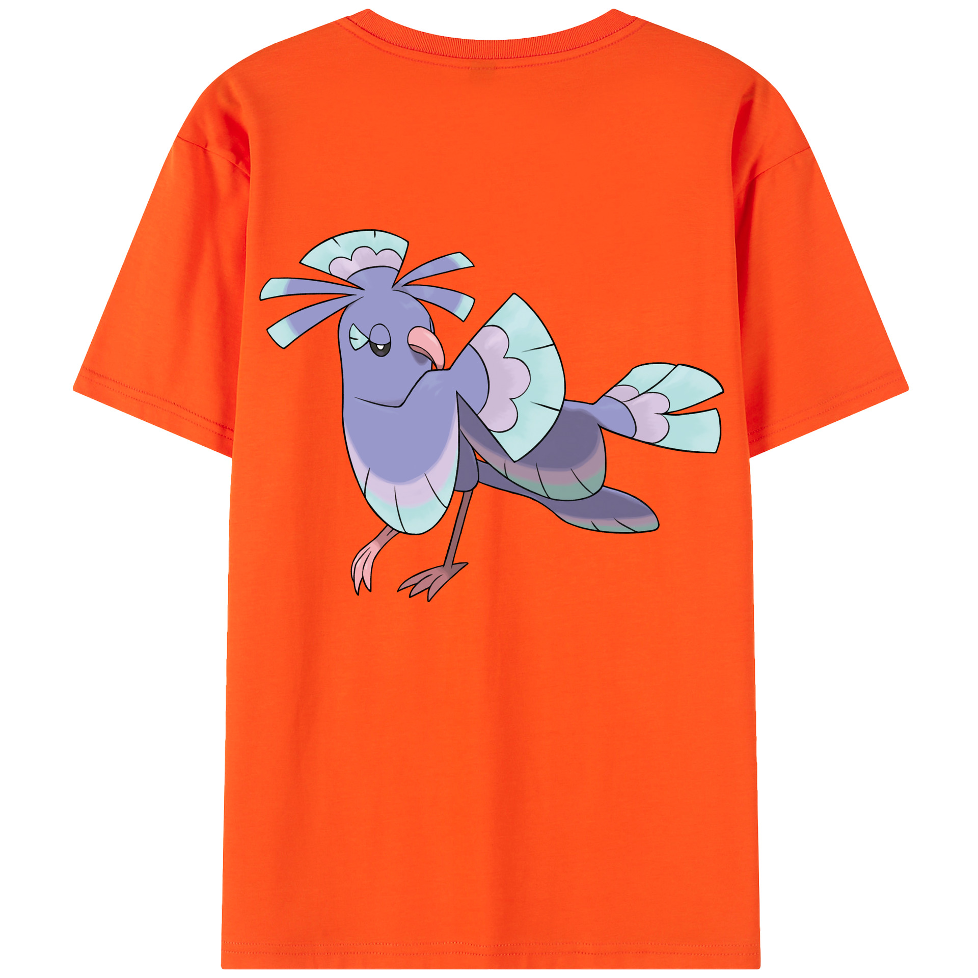 （画像用） ポケットモンスター Pokémon 綿100％半袖Tシャツ（背面プリント）