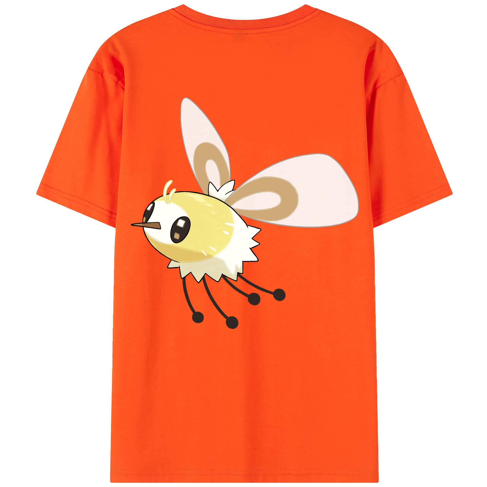 （画像用） ポケットモンスター Pokémon 綿100％半袖Tシャツ（背面プリント）
