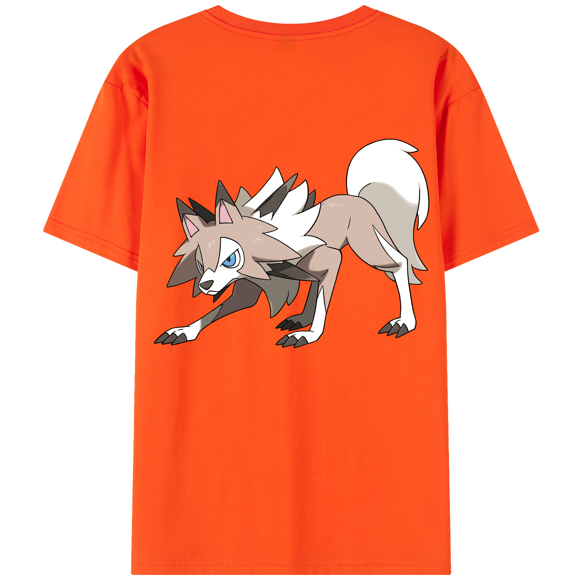 （画像用） ポケットモンスター Pokémon 綿100％半袖Tシャツ（背面プリント）