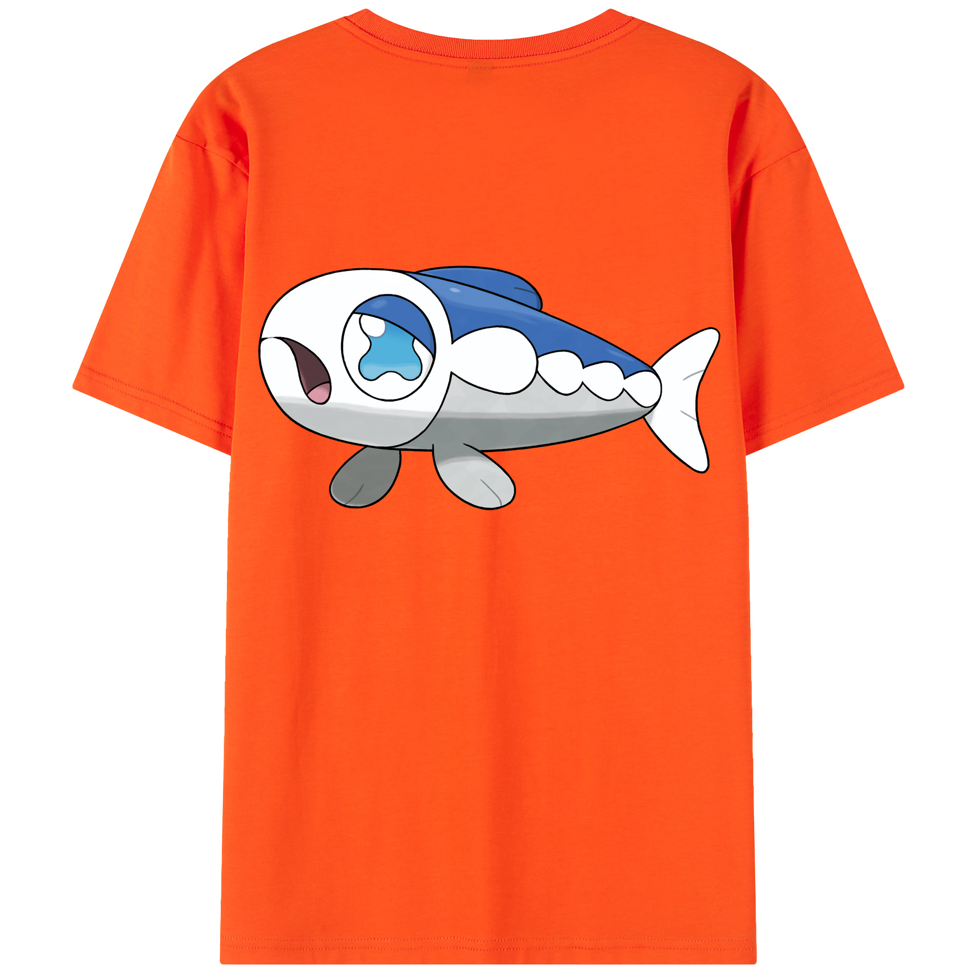 （画像用） ポケットモンスター Pokémon 綿100％半袖Tシャツ（背面プリント）