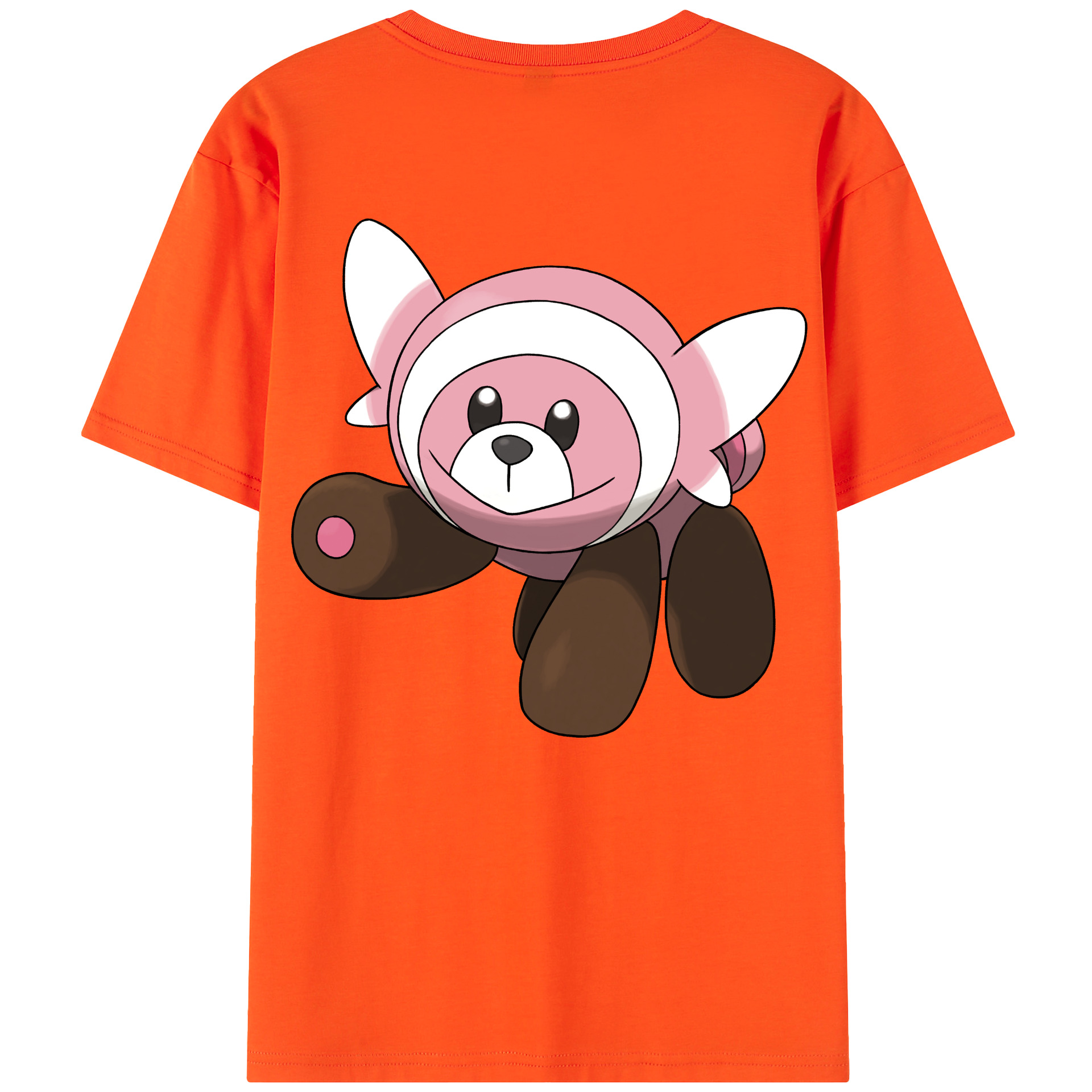 （画像用） ポケットモンスター Pokémon 綿100％半袖Tシャツ（背面プリント）