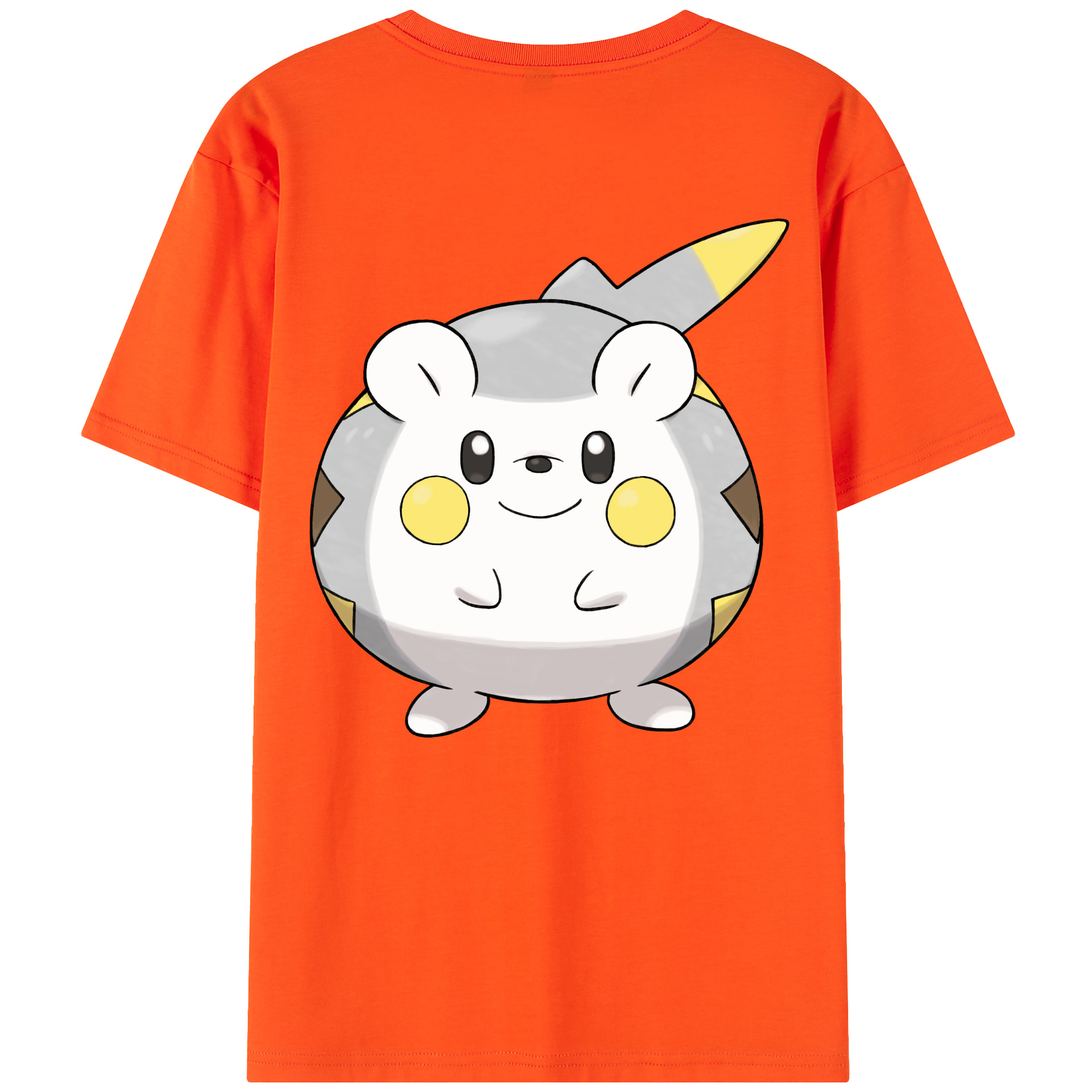 （画像用） ポケットモンスター Pokémon 綿100％半袖Tシャツ（背面プリント）