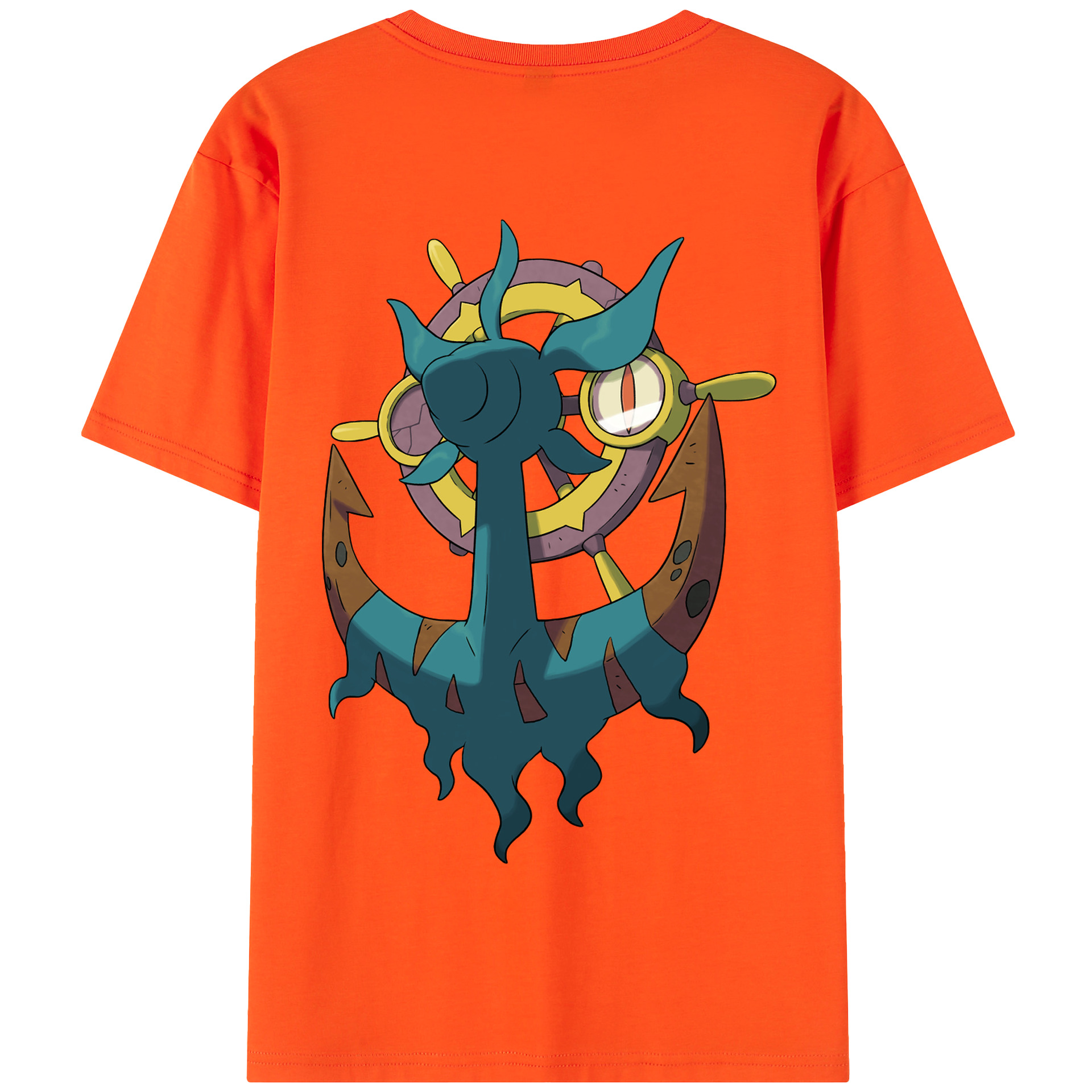 （画像用） ポケットモンスター Pokémon 綿100％半袖Tシャツ（背面プリント）