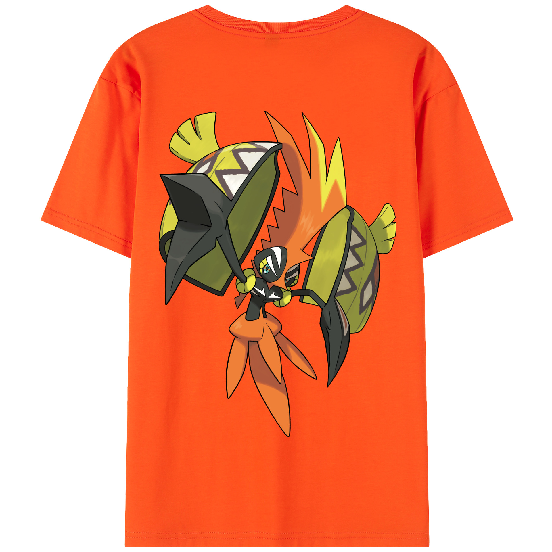 （画像用） ポケットモンスター Pokémon 綿100％半袖Tシャツ（背面プリント）