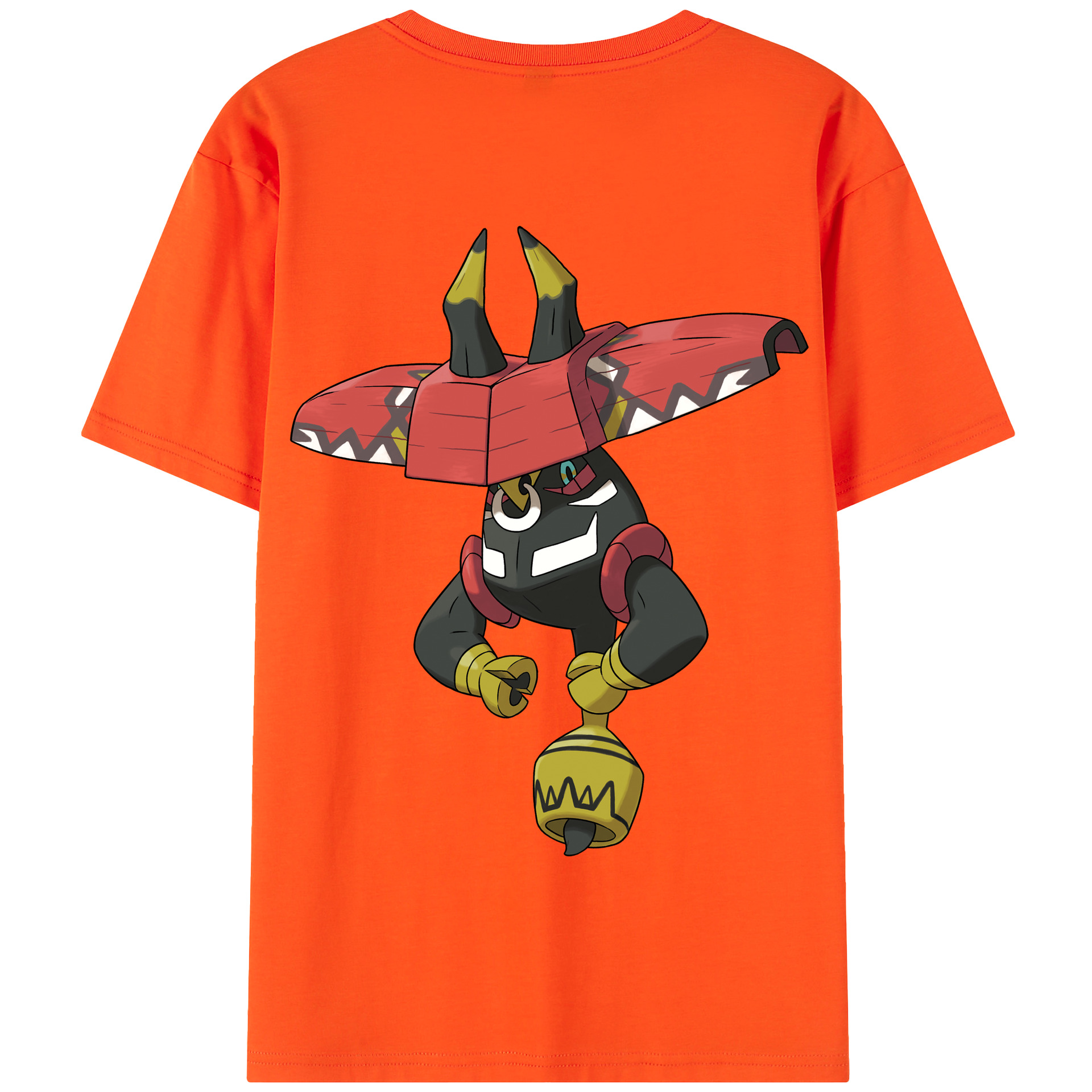 （画像用） ポケットモンスター Pokémon 綿100％半袖Tシャツ（背面プリント）