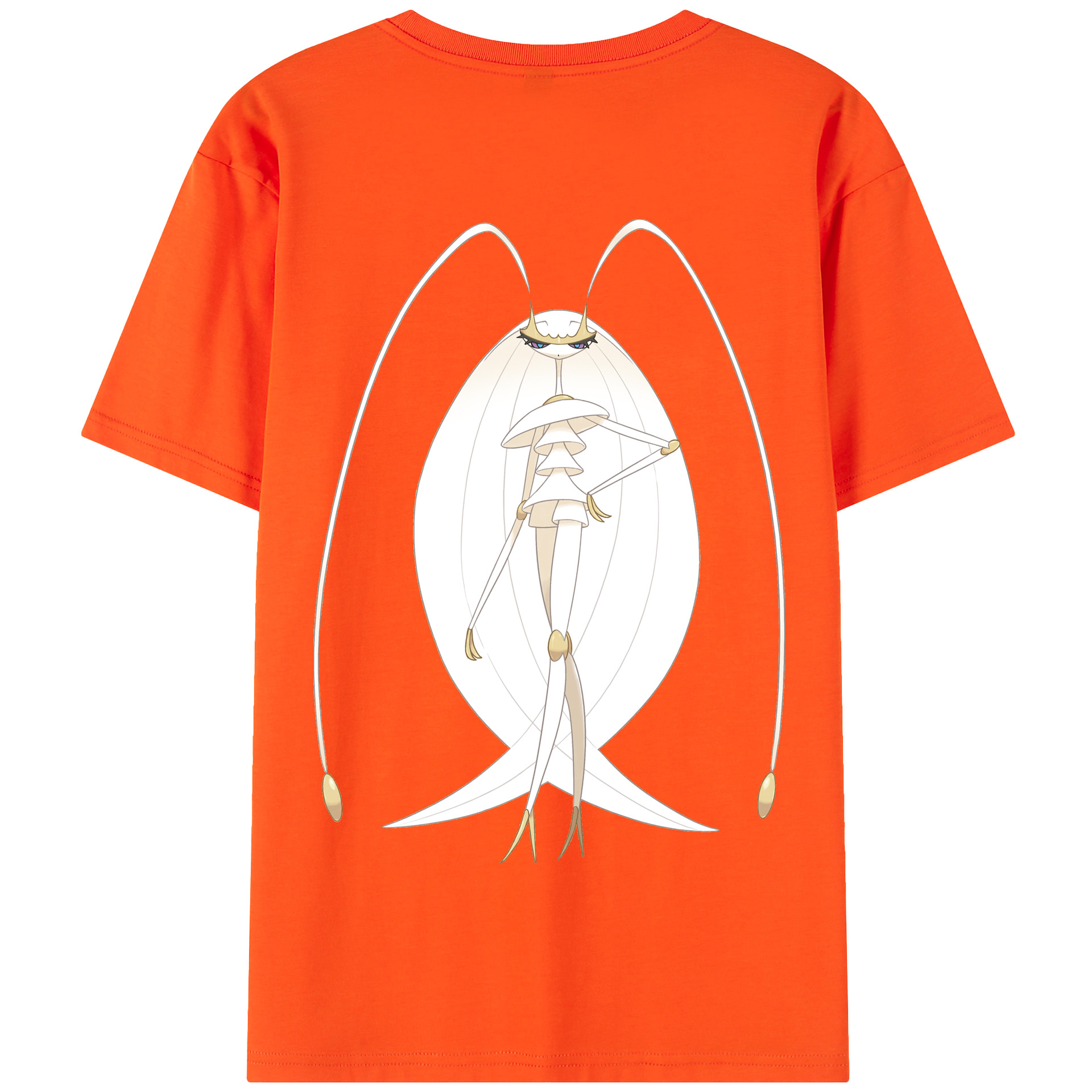 （画像用） ポケットモンスター Pokémon 綿100％半袖Tシャツ（背面プリント）