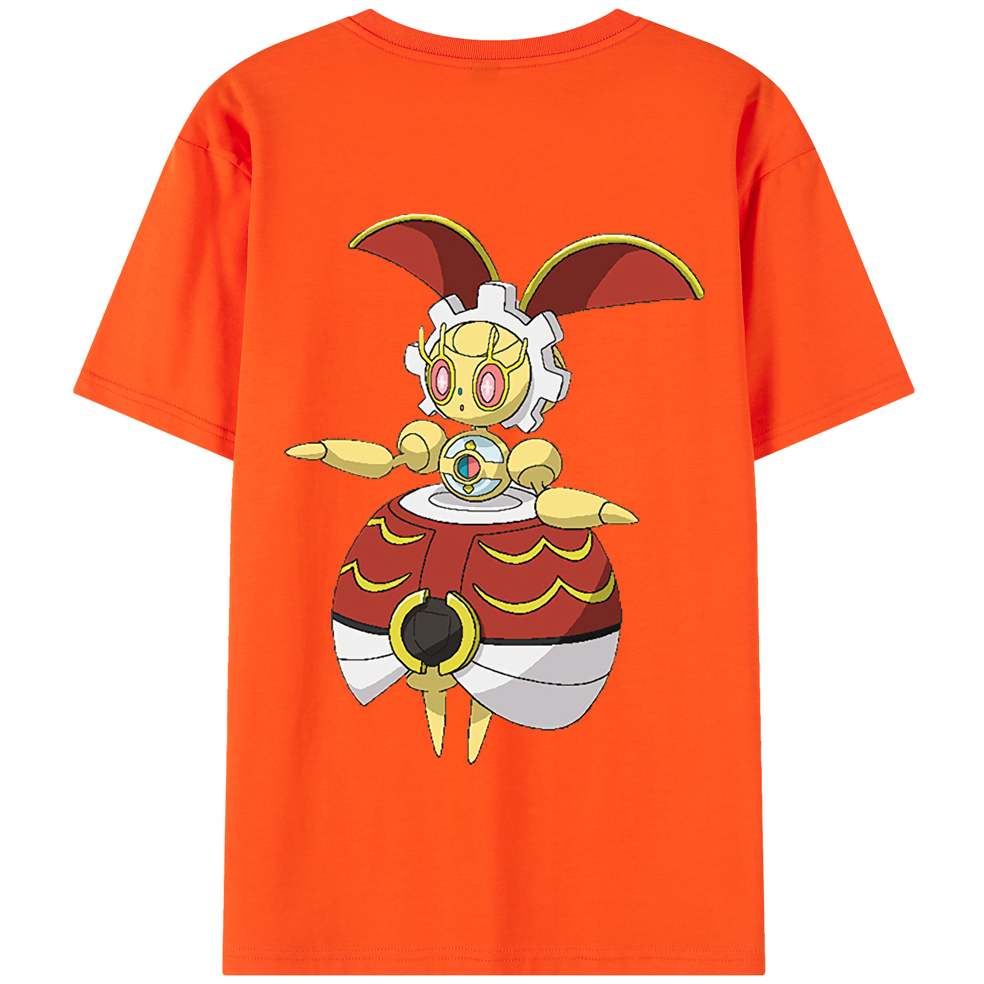 （画像用） ポケットモンスター Pokémon 綿100％半袖Tシャツ（背面プリント）
