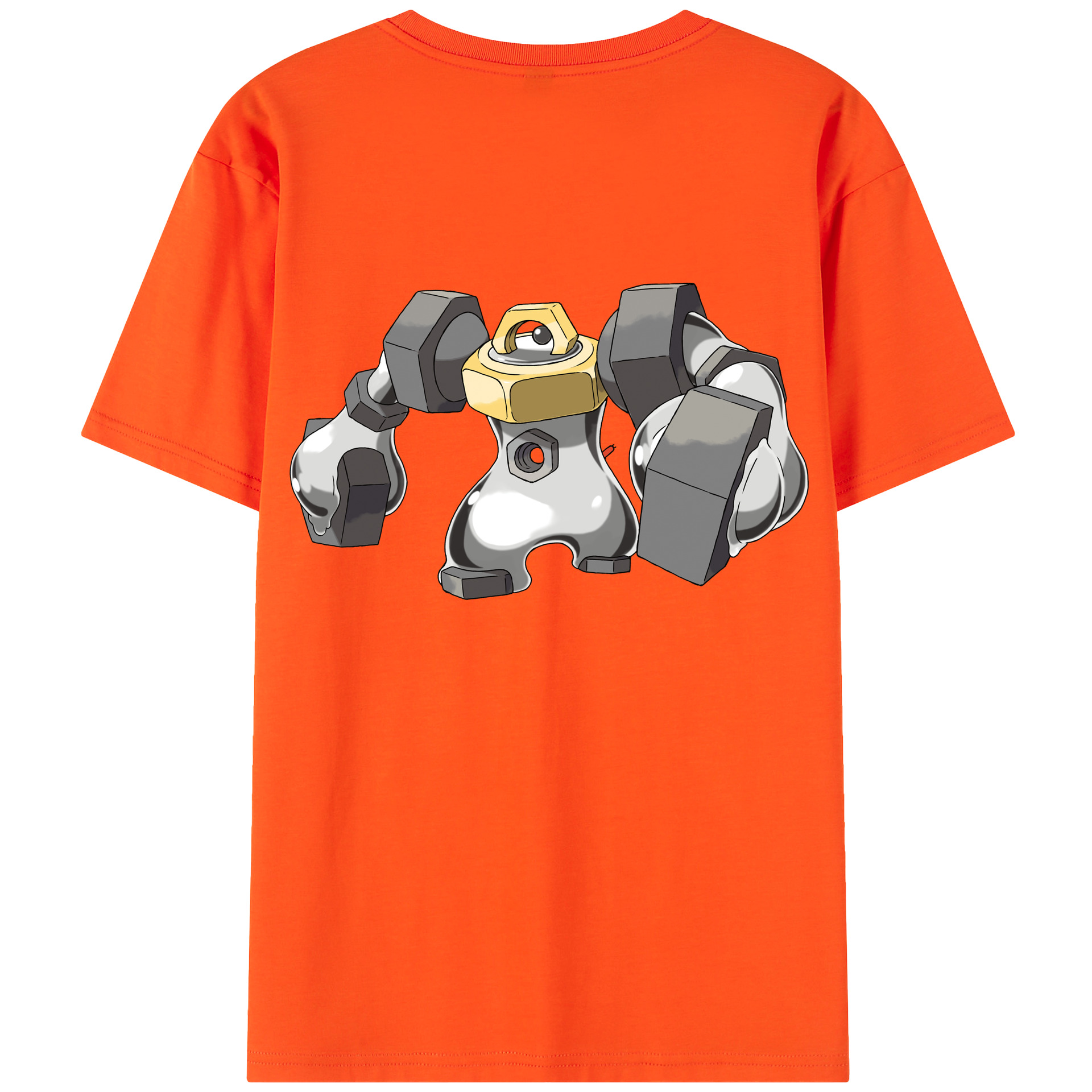 （画像用） ポケットモンスター Pokémon 綿100％半袖Tシャツ（背面プリント）