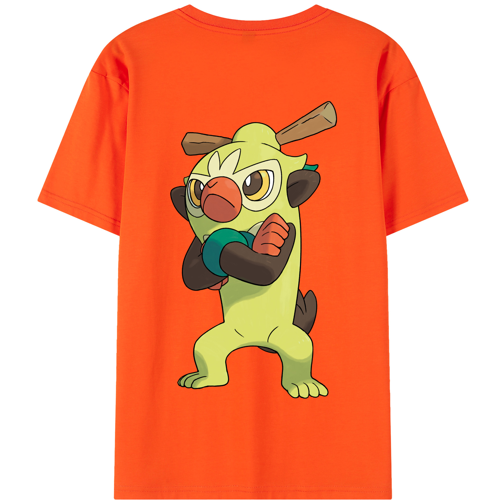 （画像用） ポケットモンスター Pokémon 綿100％半袖Tシャツ（背面プリント）