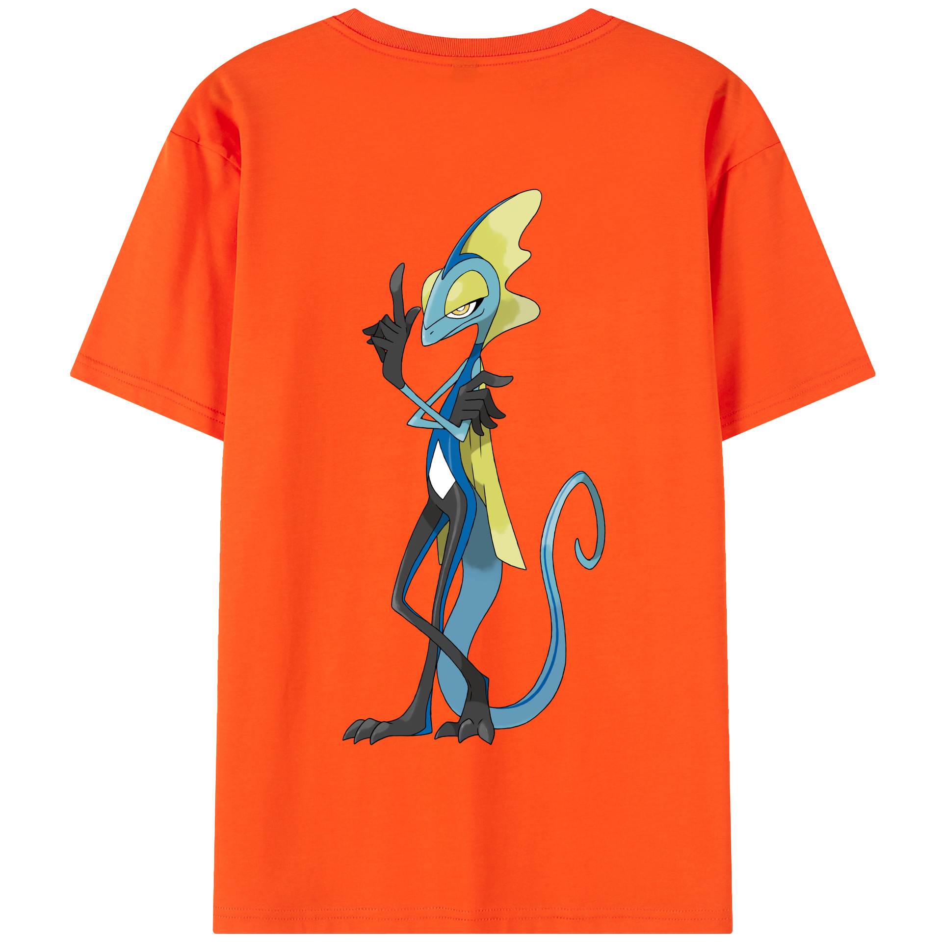 （画像用） ポケットモンスター Pokémon 綿100％半袖Tシャツ（背面プリント）