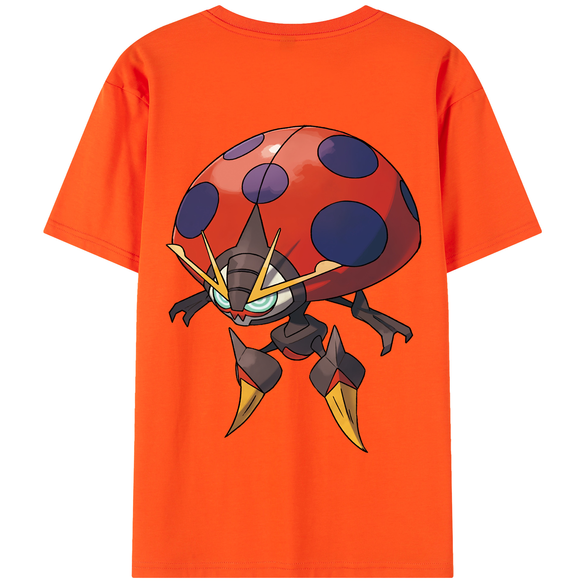 （画像用） ポケットモンスター Pokémon 綿100％半袖Tシャツ（背面プリント）