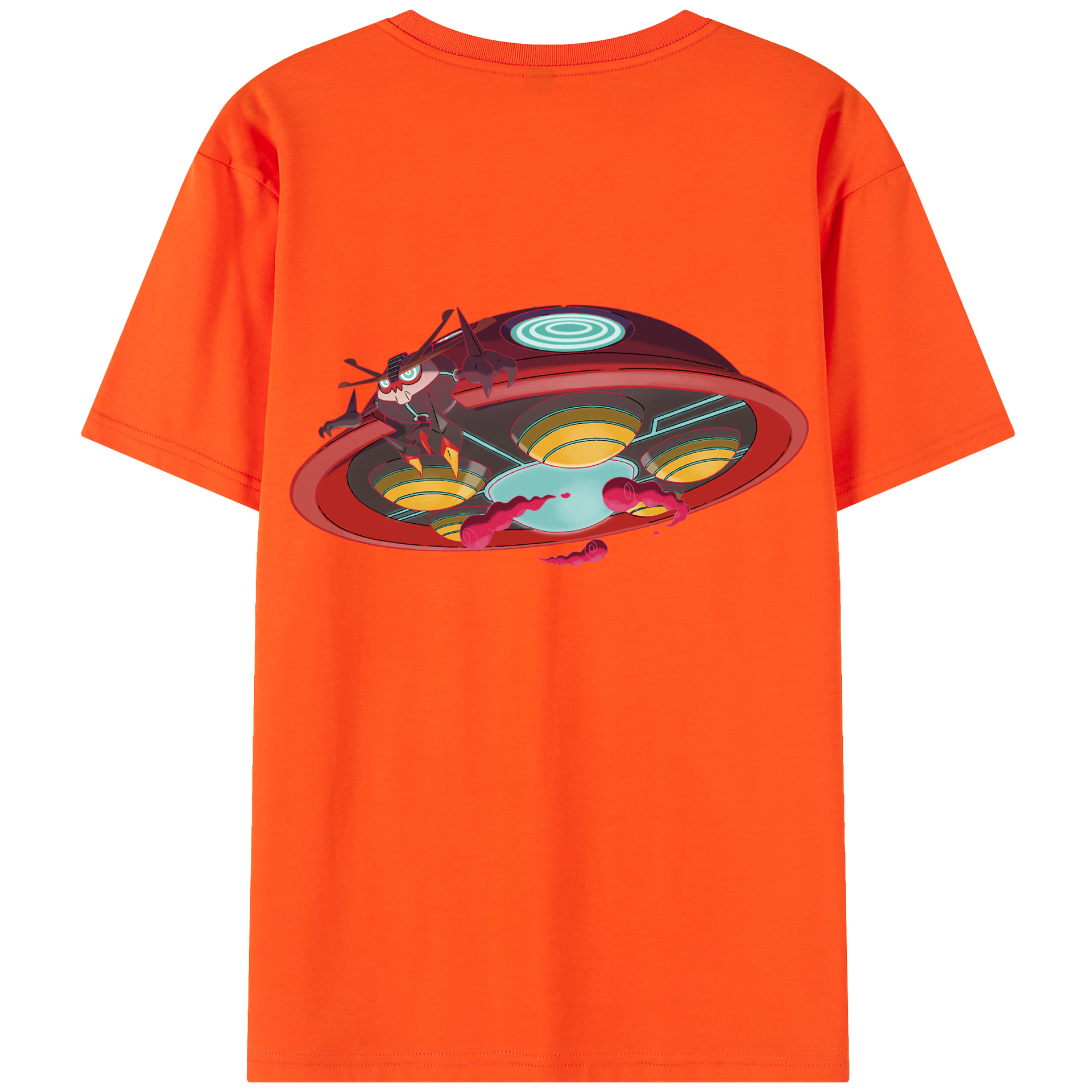 （画像用） ポケットモンスター Pokémon 綿100％半袖Tシャツ（背面プリント）