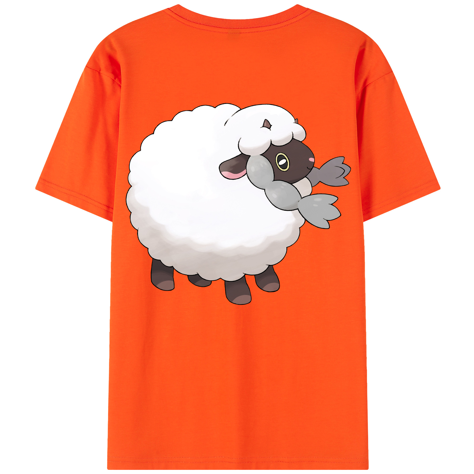 （画像用） ポケットモンスター Pokémon 綿100％半袖Tシャツ（背面プリント）