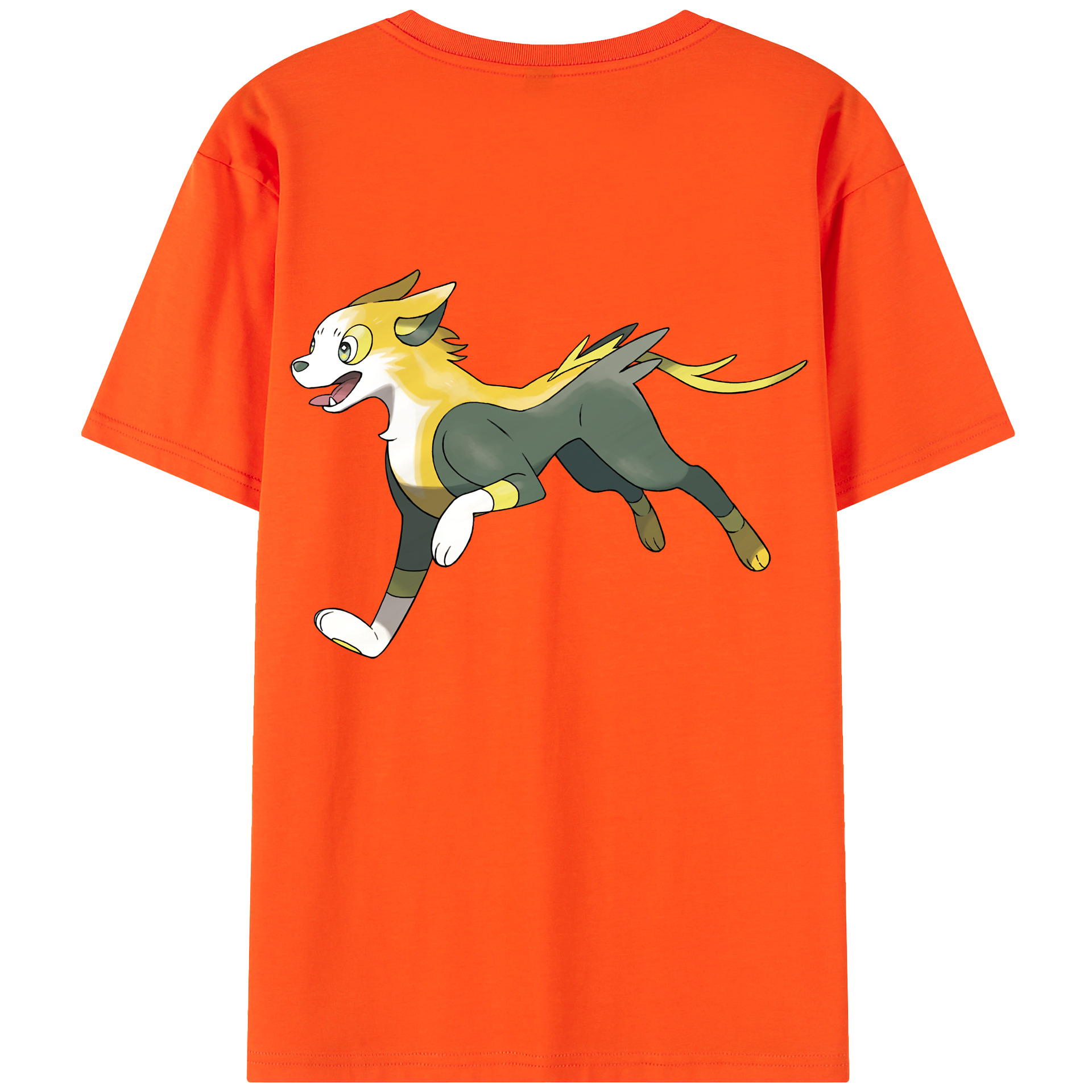 （画像用） ポケットモンスター Pokémon 綿100％半袖Tシャツ（背面プリント）