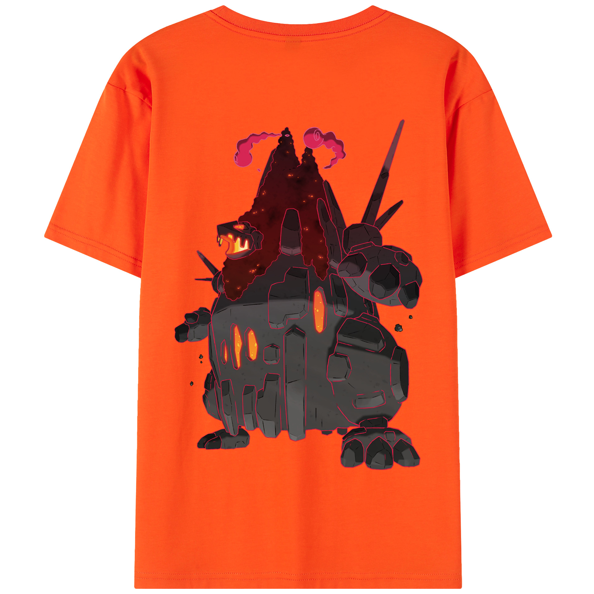 （画像用） ポケットモンスター Pokémon 綿100％半袖Tシャツ（背面プリント）