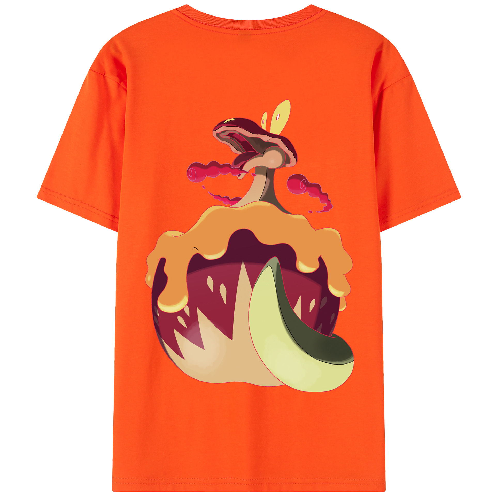 （画像用） ポケットモンスター Pokémon 綿100％半袖Tシャツ（背面プリント）