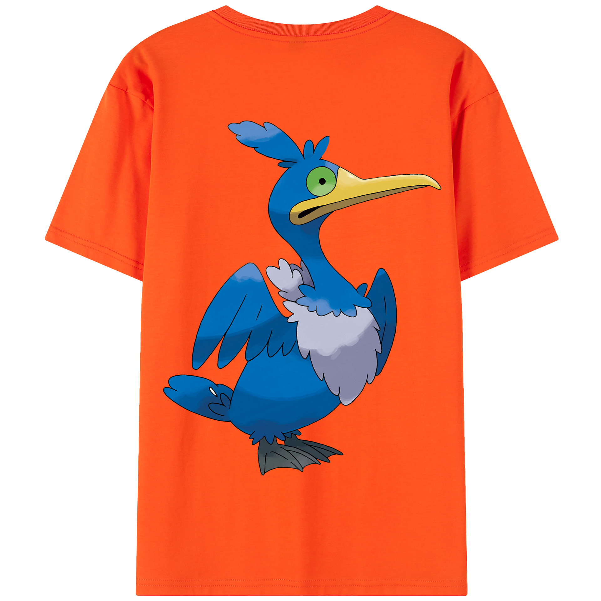 （画像用） ポケットモンスター Pokémon 綿100％半袖Tシャツ（背面プリント）