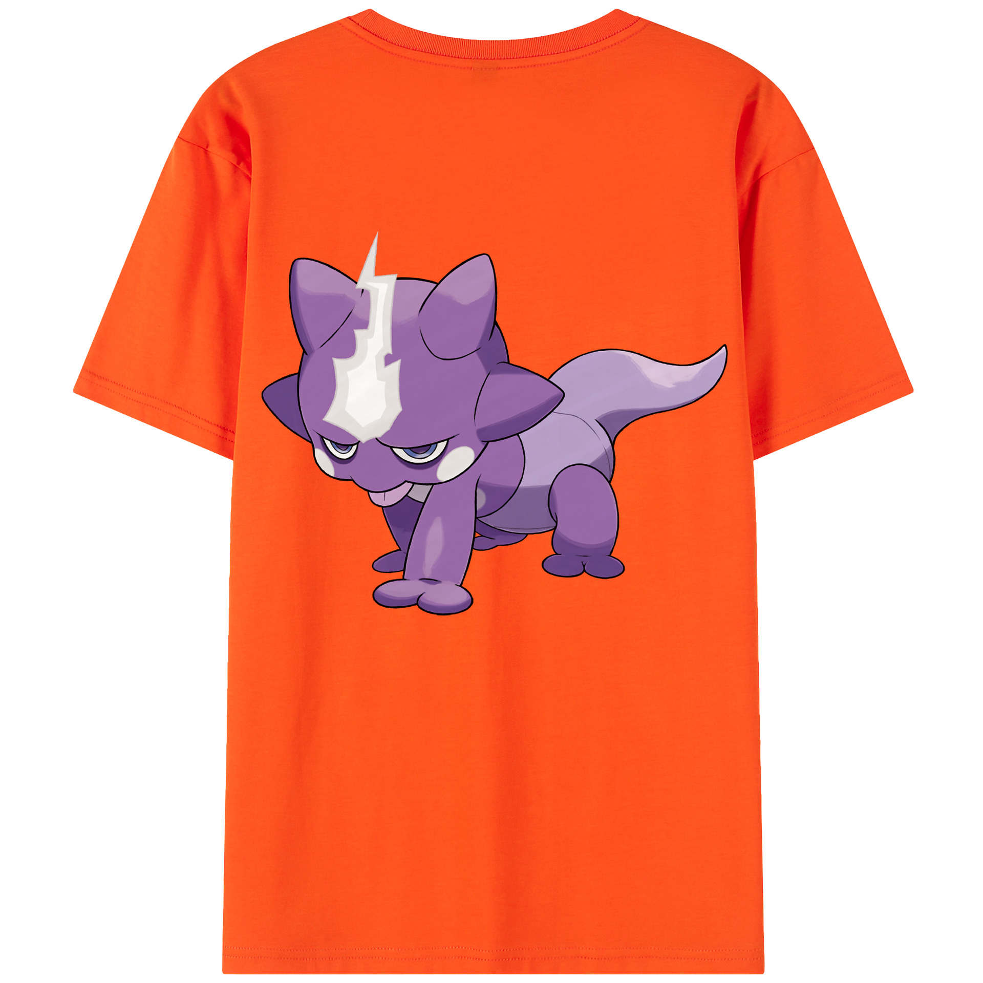 （画像用） ポケットモンスター Pokémon 綿100％半袖Tシャツ（背面プリント）