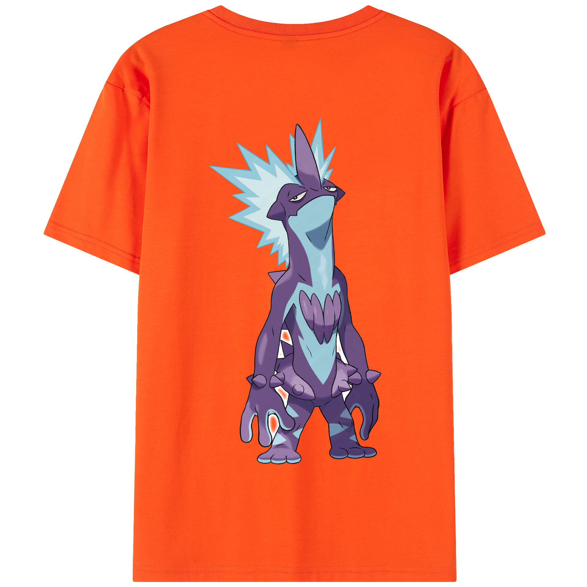 （画像用） ポケットモンスター Pokémon 綿100％半袖Tシャツ（背面プリント）