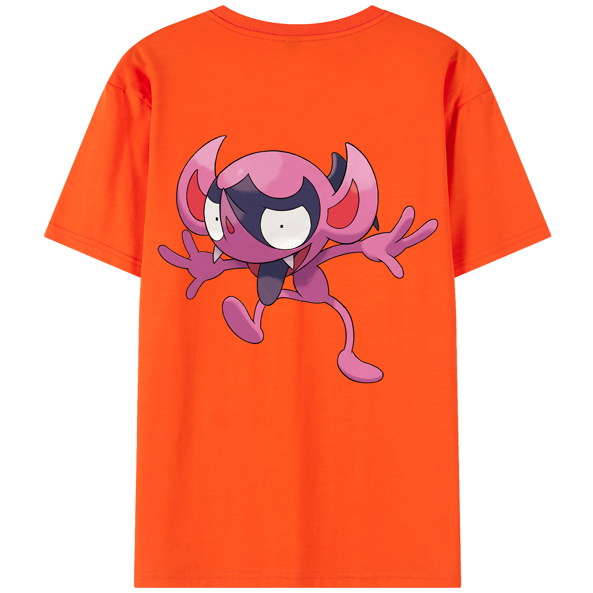 （画像用） ポケットモンスター Pokémon 綿100％半袖Tシャツ（背面プリント）