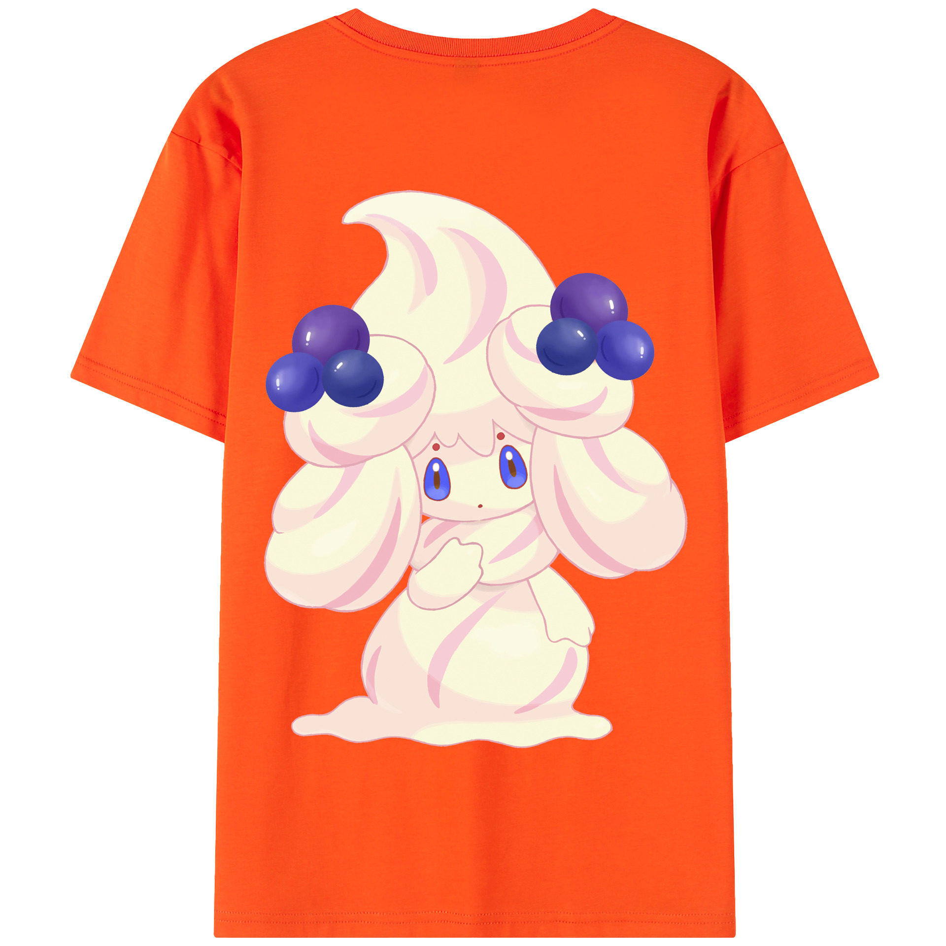 （画像用） ポケットモンスター Pokémon 綿100％半袖Tシャツ（背面プリント）