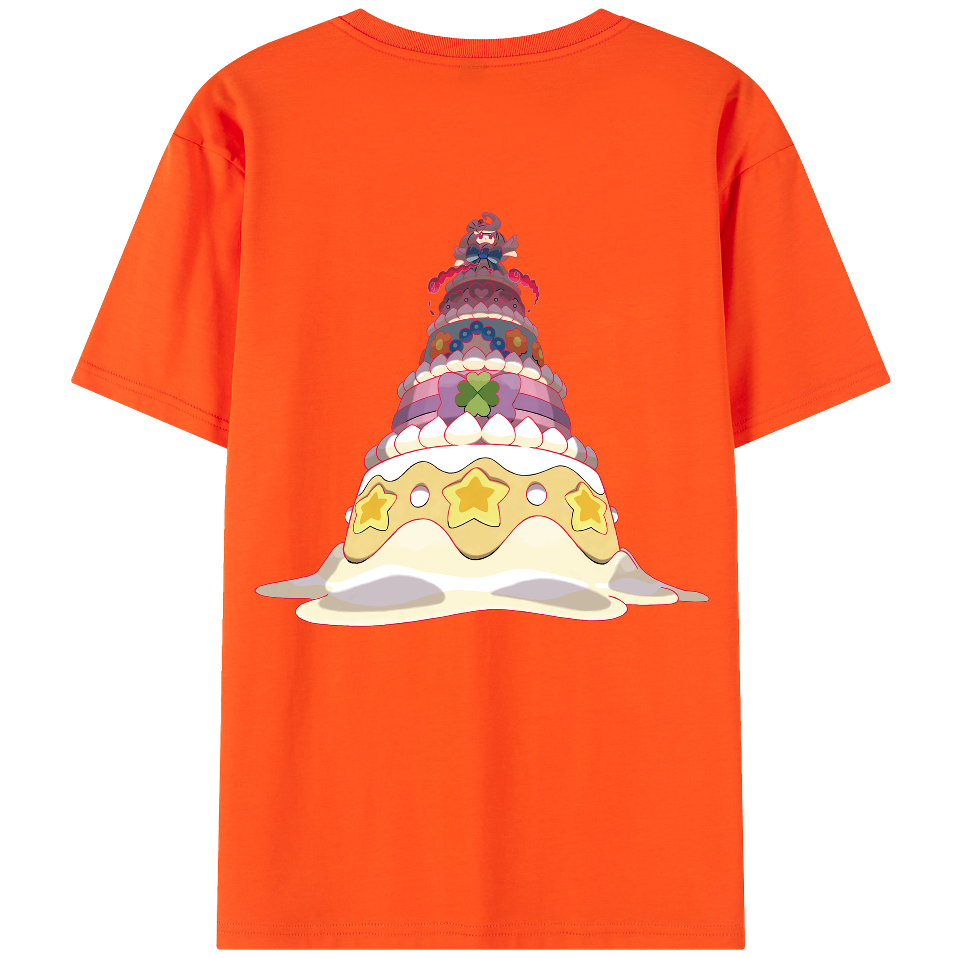 （画像用） ポケットモンスター Pokémon 綿100％半袖Tシャツ（背面プリント）