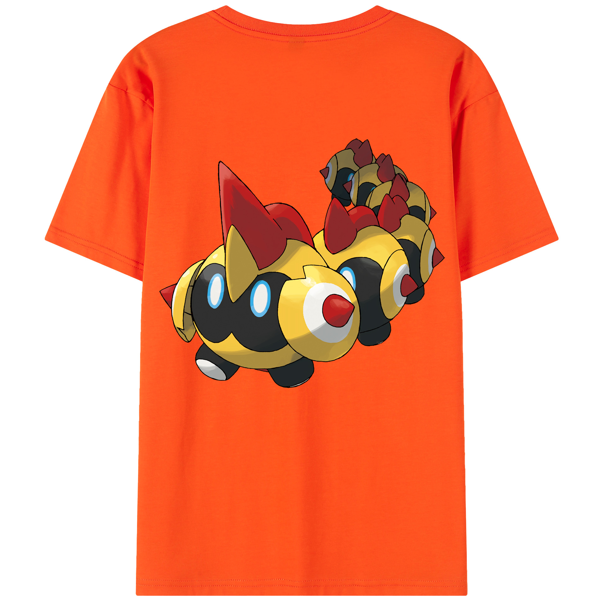 （画像用） ポケットモンスター Pokémon 綿100％半袖Tシャツ（背面プリント）