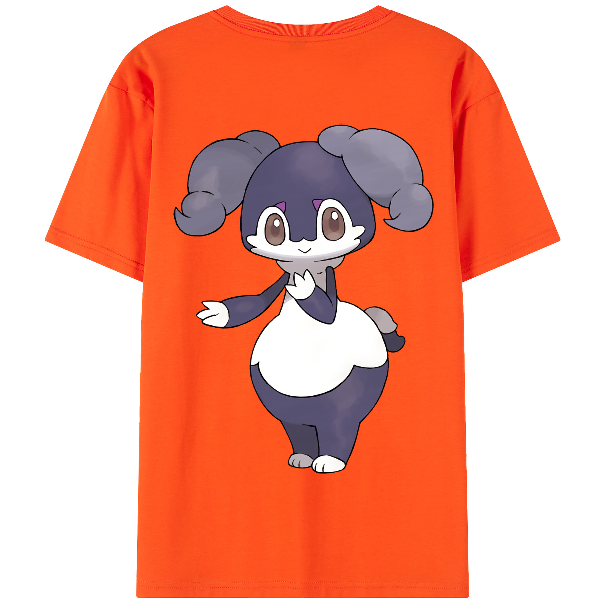 （画像用） ポケットモンスター Pokémon 綿100％半袖Tシャツ（背面プリント）