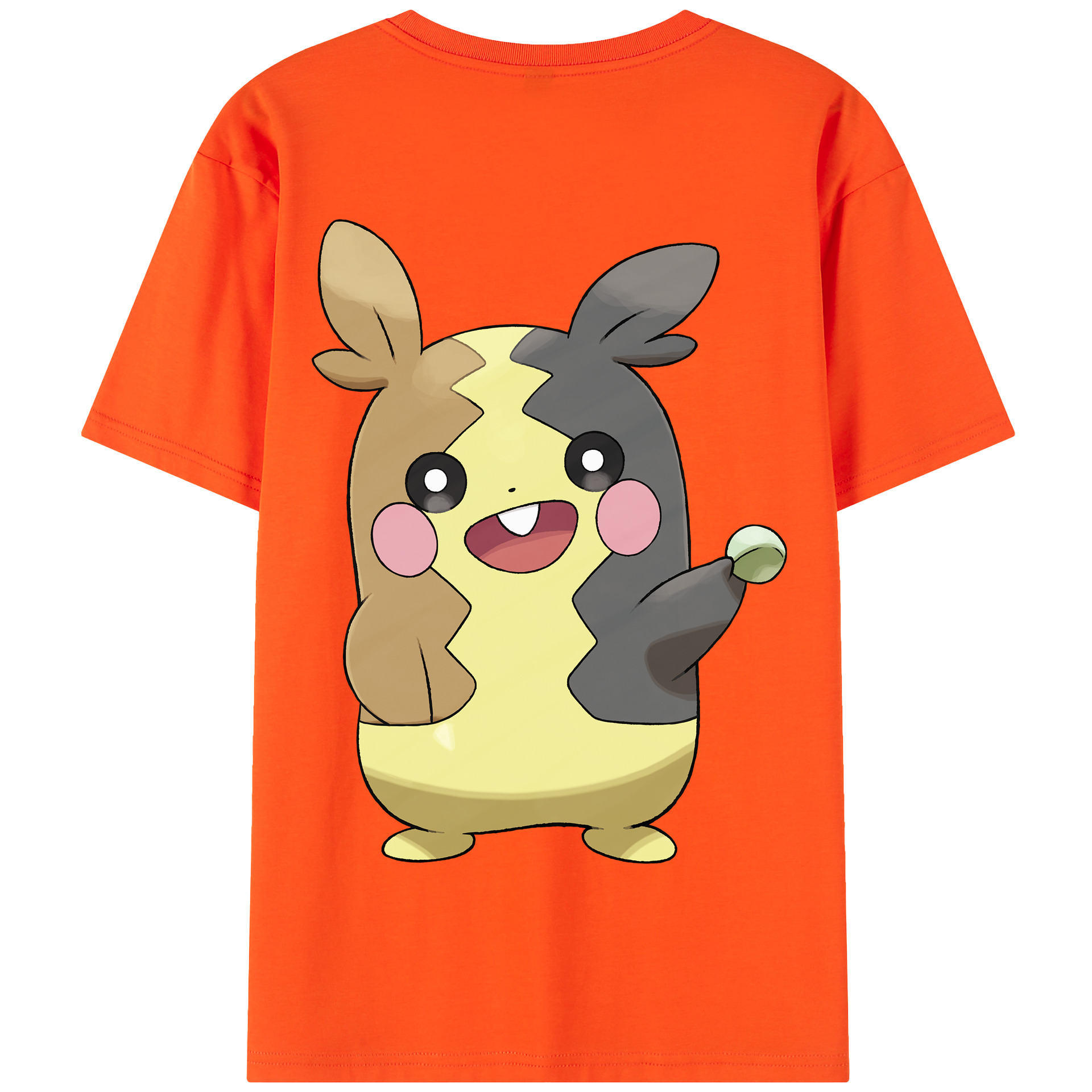 （画像用） ポケットモンスター Pokémon 綿100％半袖Tシャツ（背面プリント）