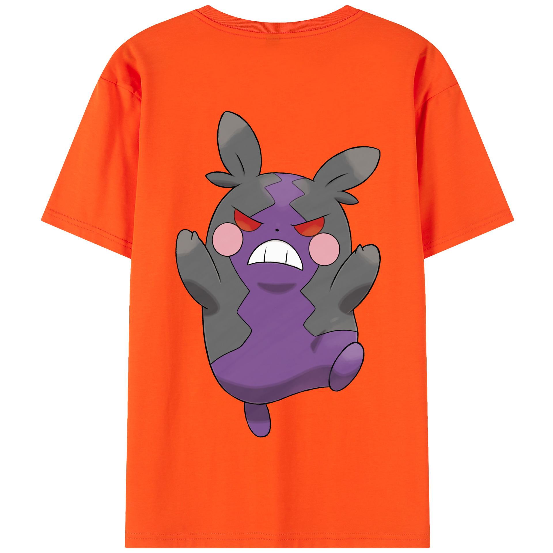 （画像用） ポケットモンスター Pokémon 綿100％半袖Tシャツ（背面プリント）