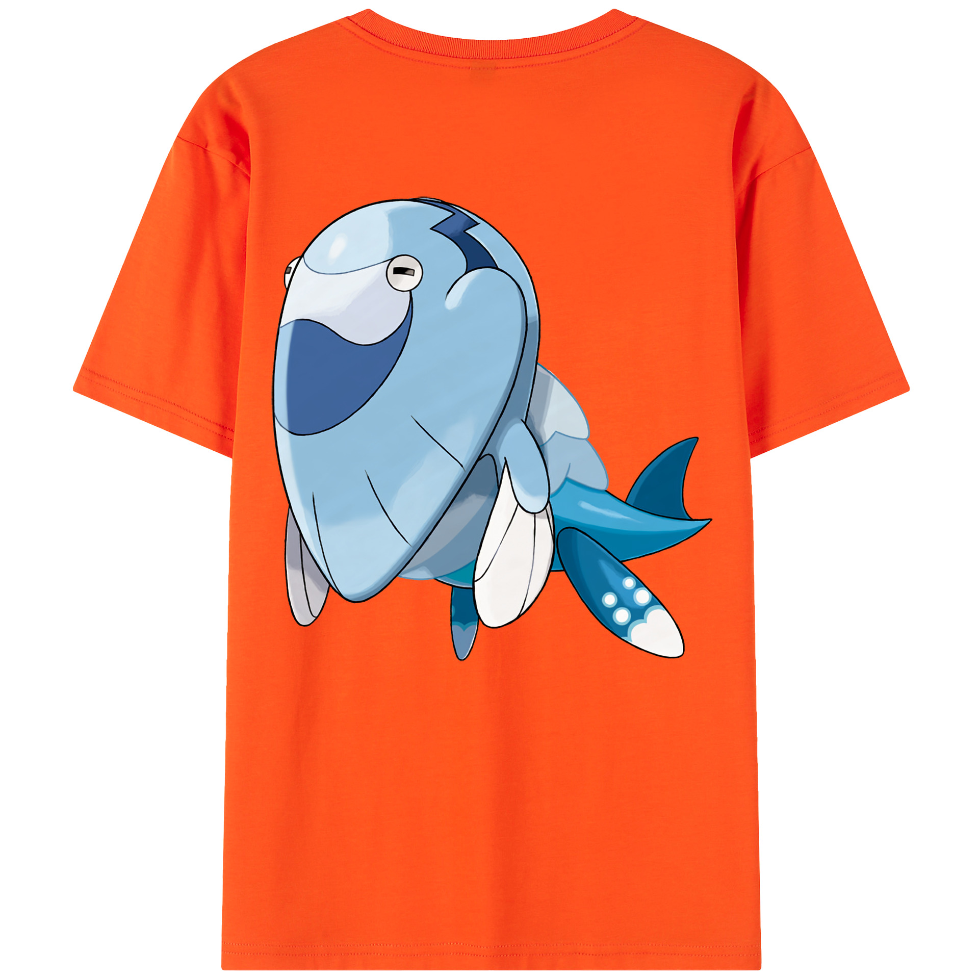（画像用） ポケットモンスター Pokémon 綿100％半袖Tシャツ（背面プリント）
