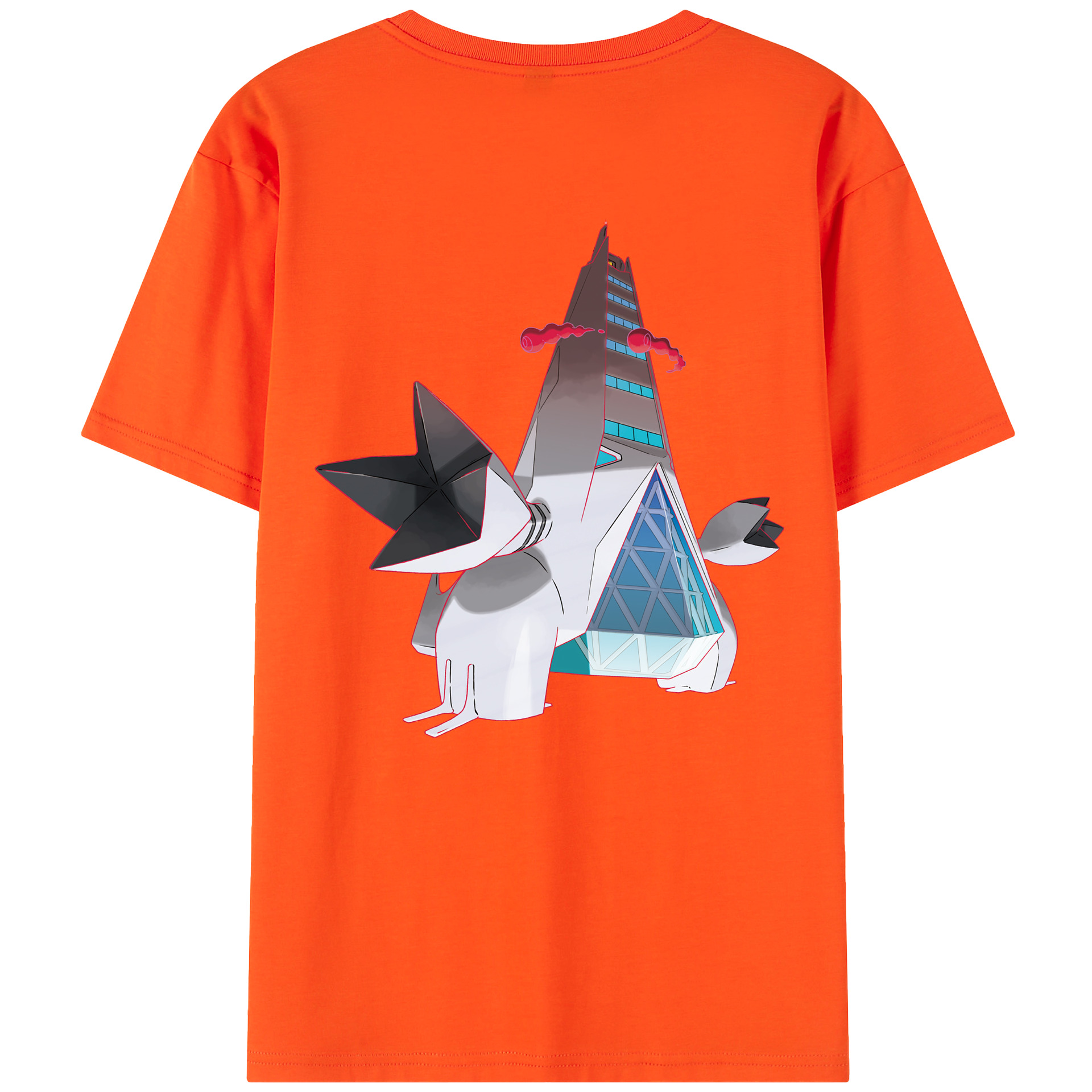 （画像用） ポケットモンスター Pokémon 綿100％半袖Tシャツ（背面プリント）