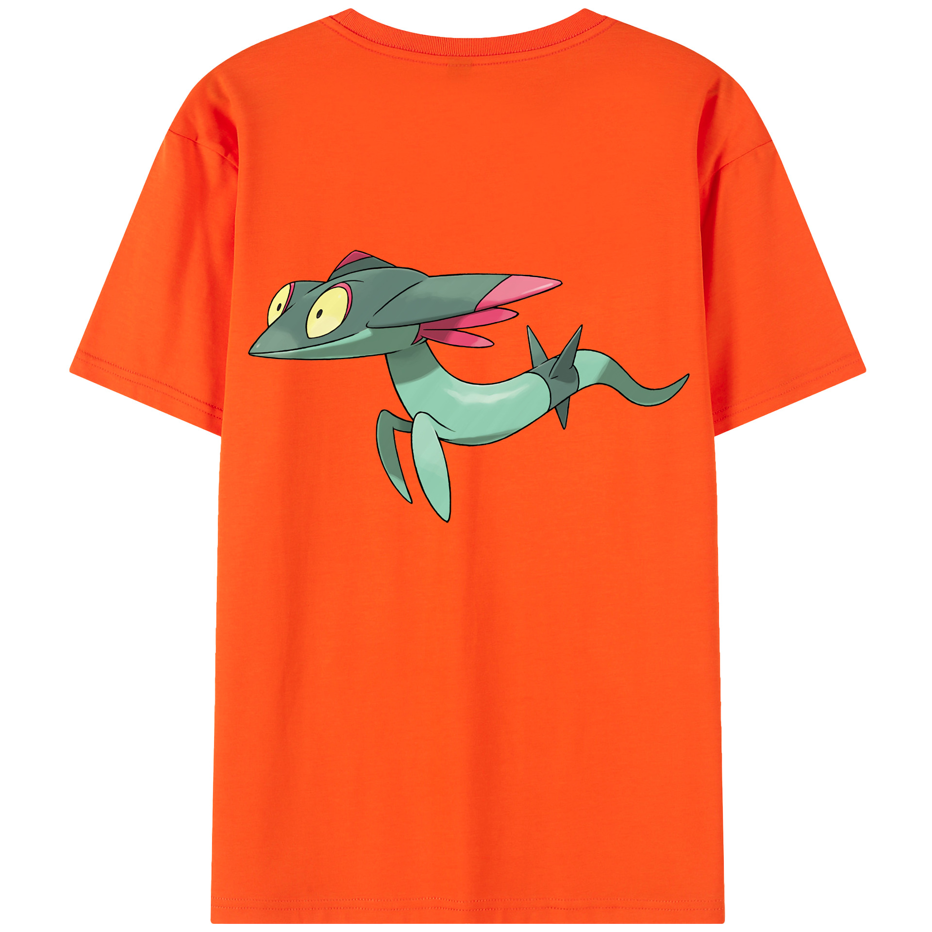 （画像用） ポケットモンスター Pokémon 綿100％半袖Tシャツ（背面プリント）