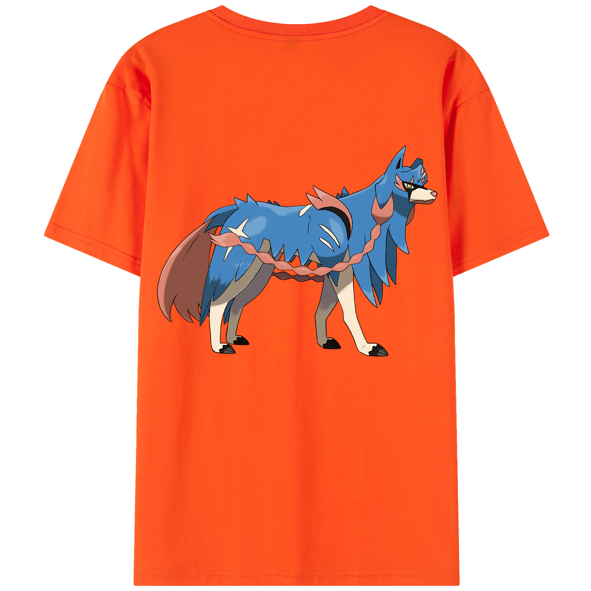 （画像用） ポケットモンスター Pokémon 綿100％半袖Tシャツ（背面プリント）