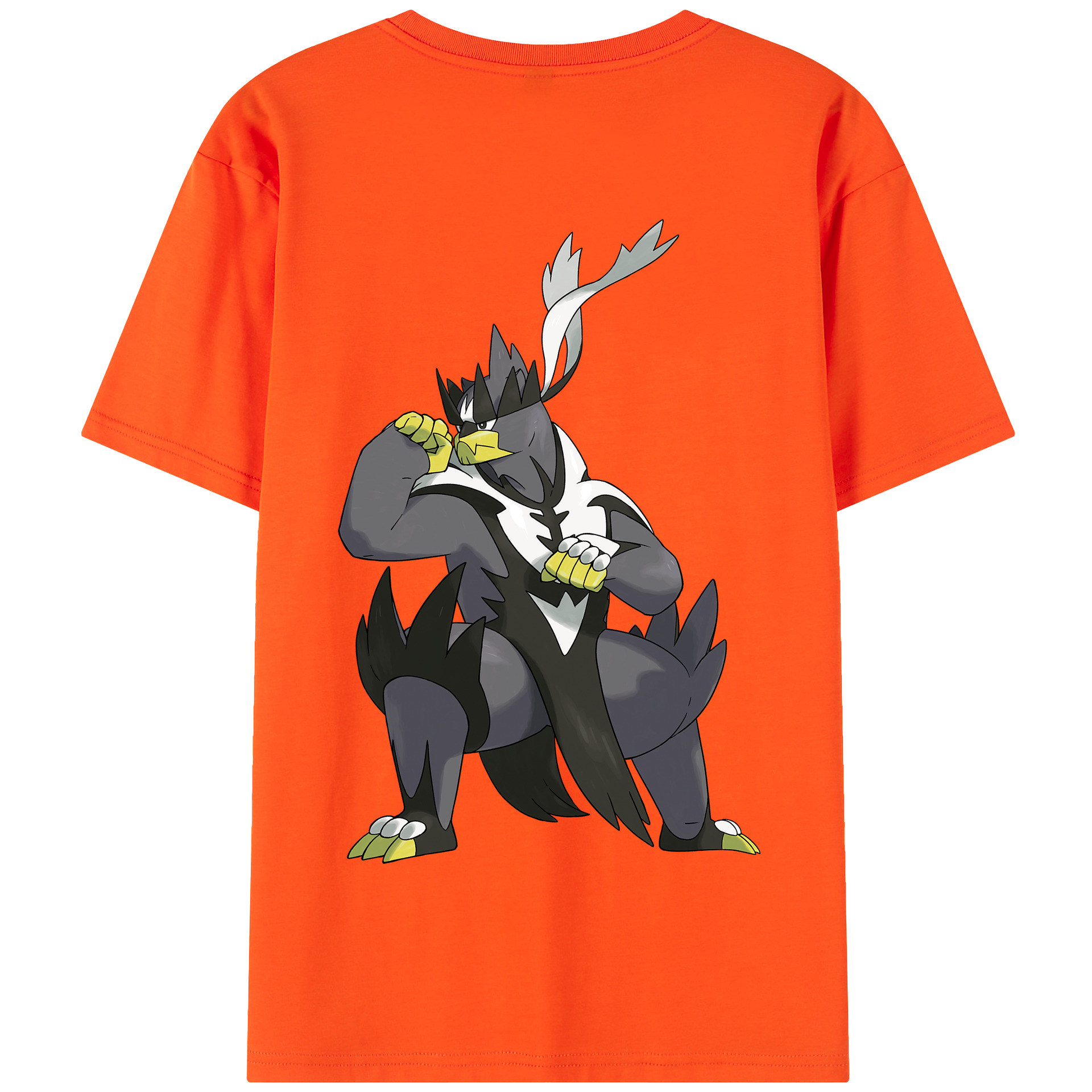（画像用） ポケットモンスター Pokémon 綿100％半袖Tシャツ（背面プリント）