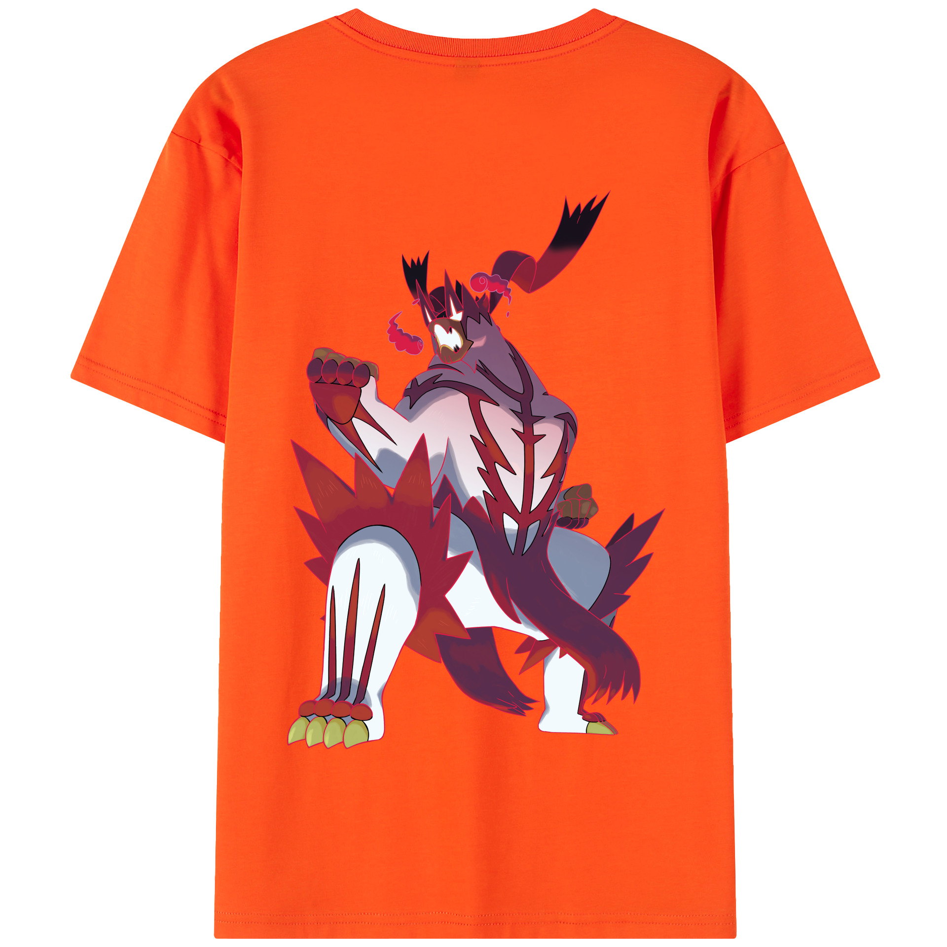 （画像用） ポケットモンスター Pokémon 綿100％半袖Tシャツ（背面プリント）