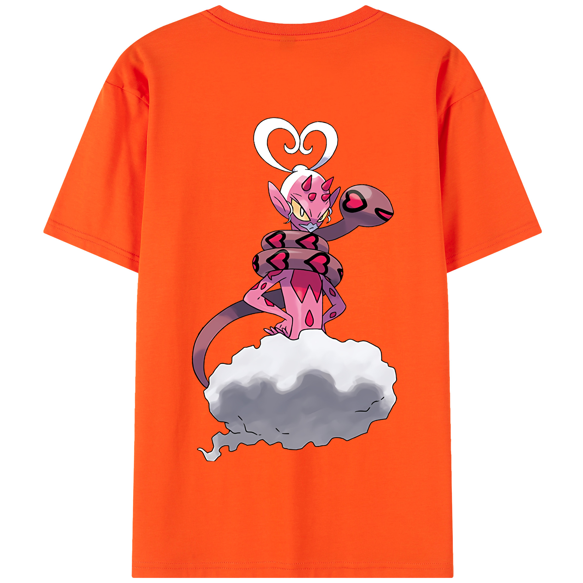 （画像用） ポケットモンスター Pokémon 綿100％半袖Tシャツ（背面プリント）