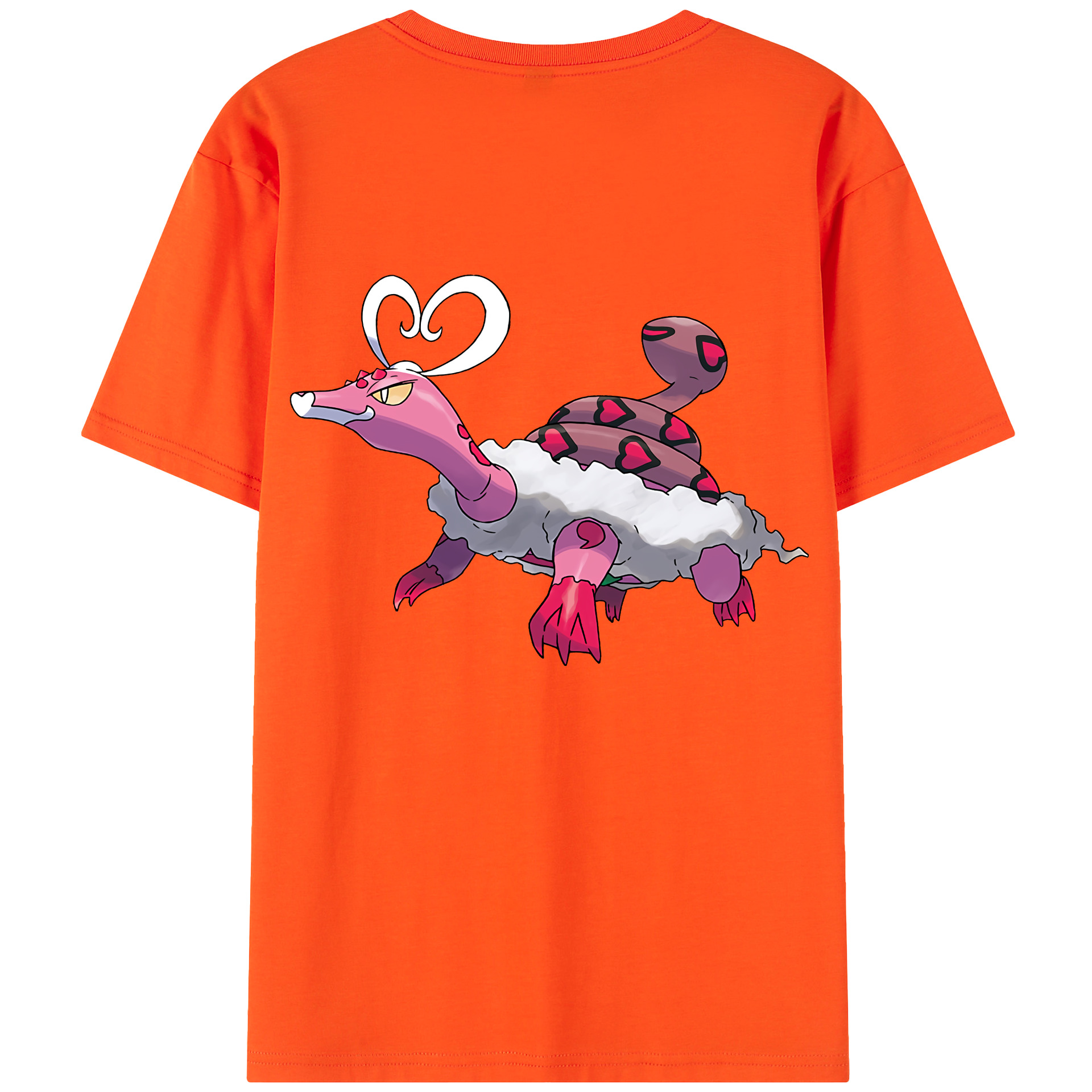 （画像用） ポケットモンスター Pokémon 綿100％半袖Tシャツ（背面プリント）