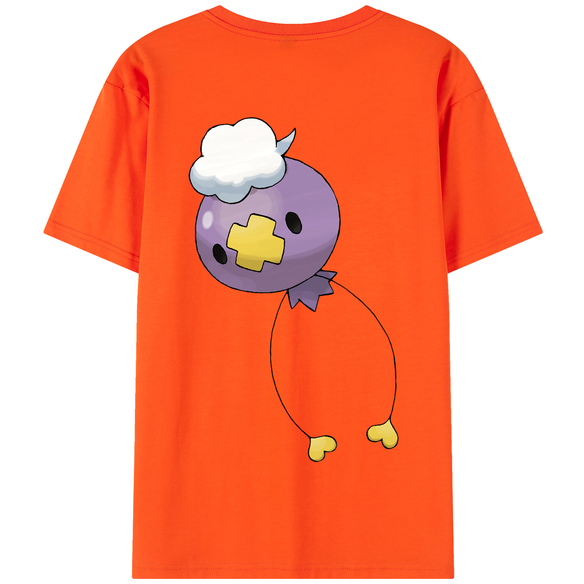 （画像用） ポケットモンスター Pokémon 綿100％半袖Tシャツ（背面プリント）