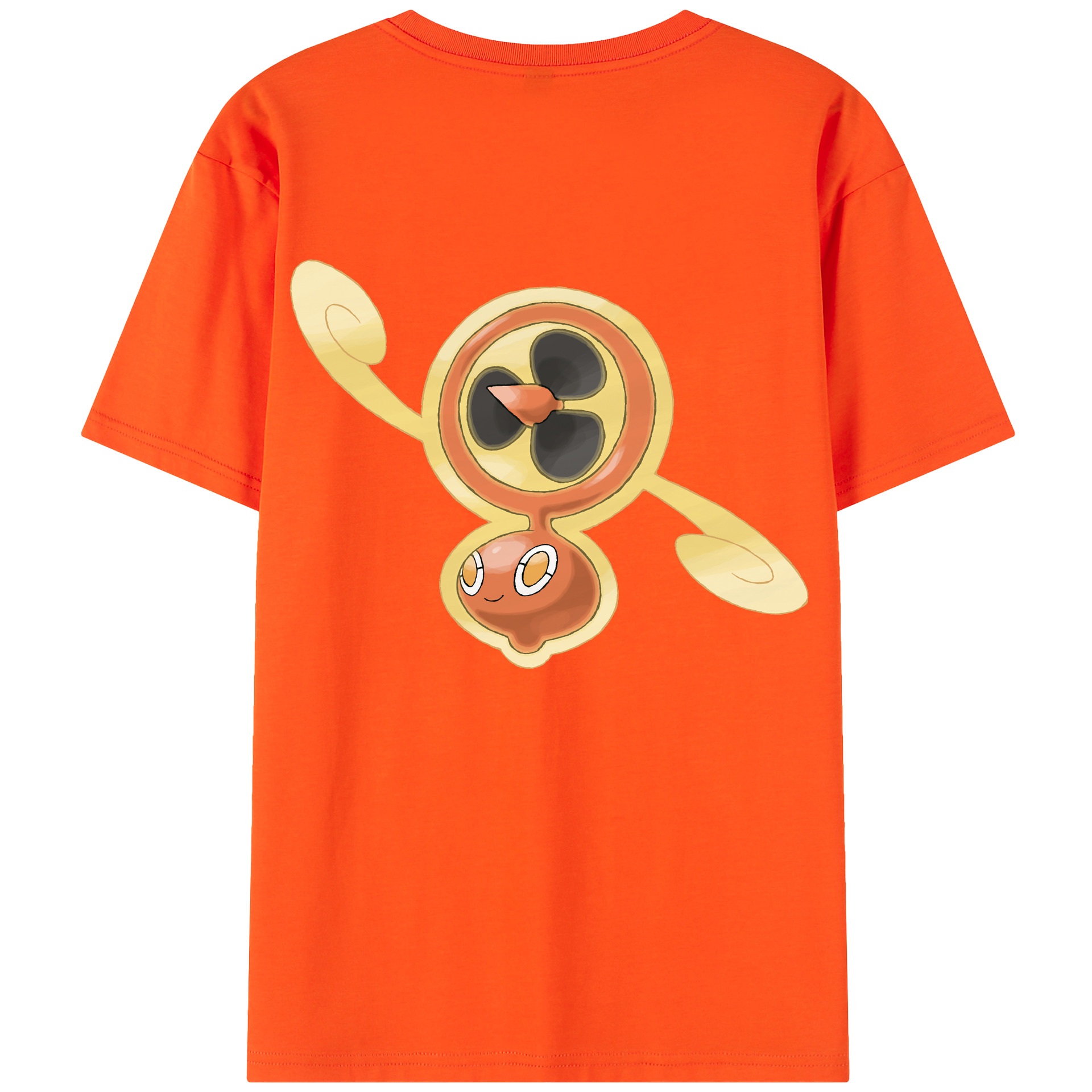 （画像用） ポケットモンスター Pokémon 綿100％半袖Tシャツ（背面プリント）